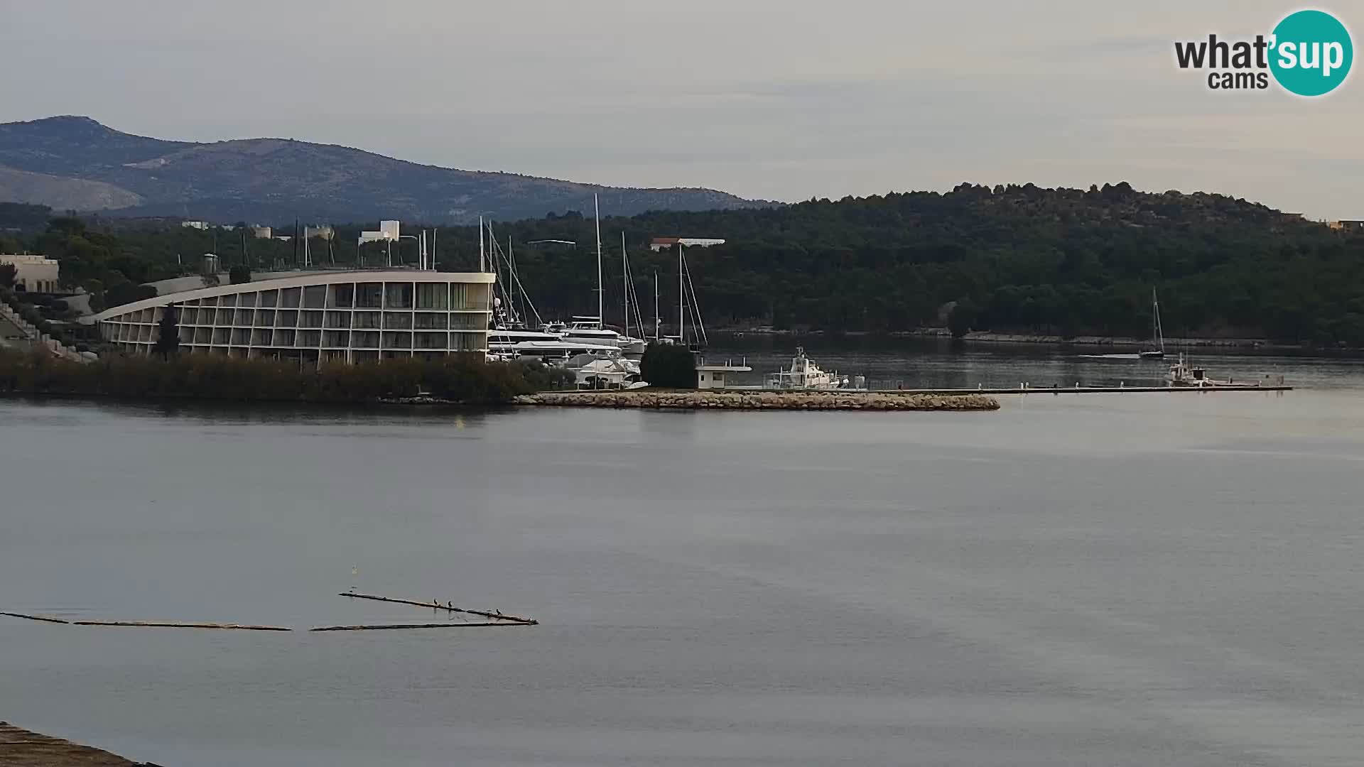 Webcam Šibenik – view from hotel Bellevue