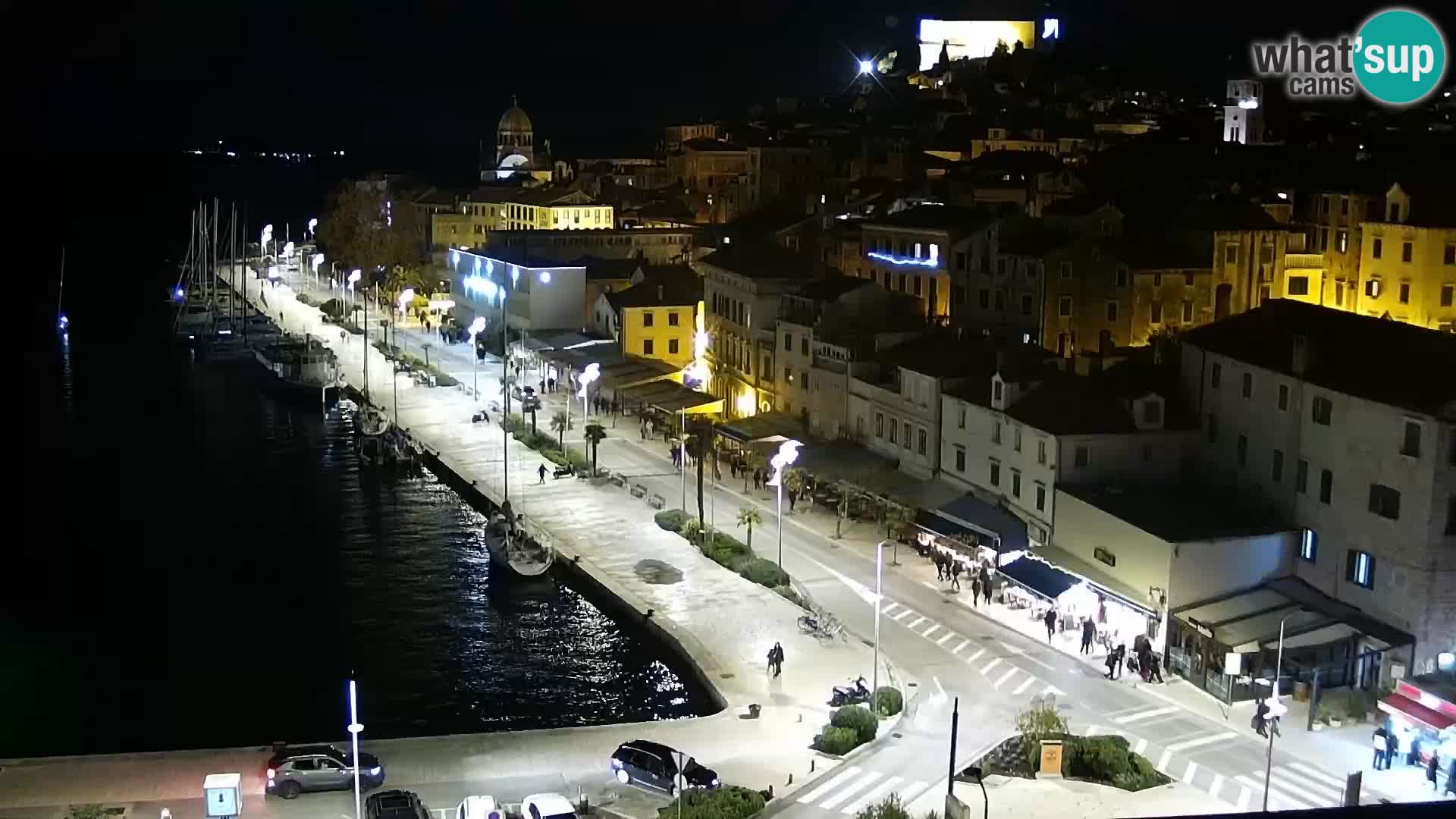 Webcam Šibenik – view from hotel Bellevue