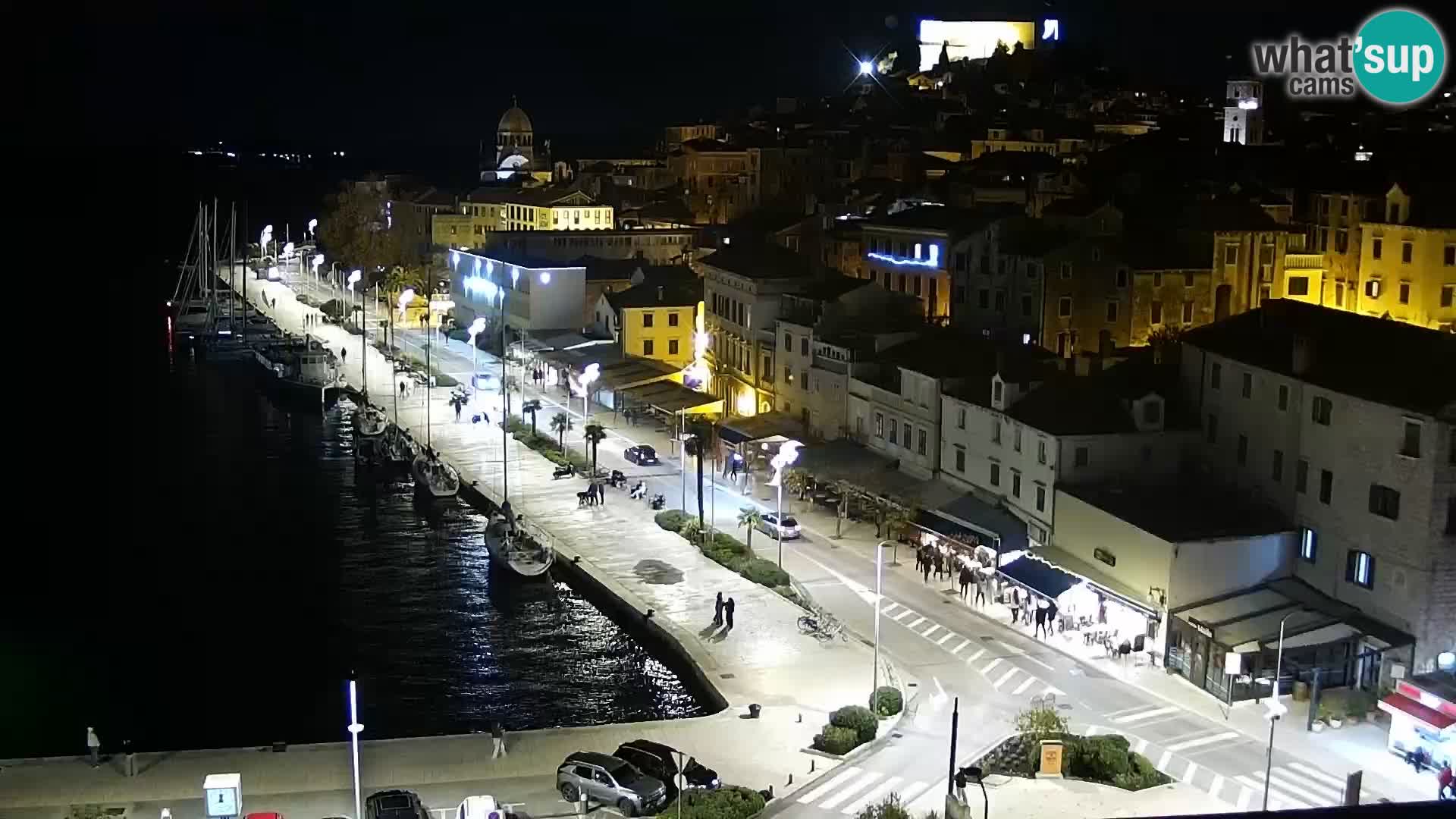 Webcam Šibenik – view from hotel Bellevue