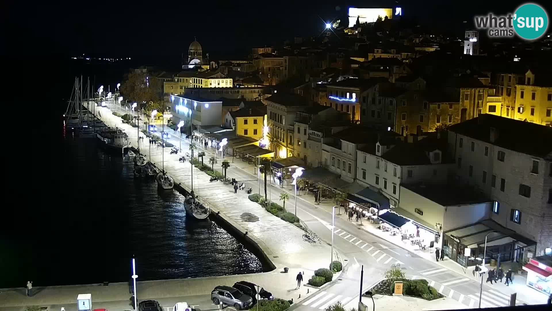 Webcam Šibenik – panorama Bellevue Hotel