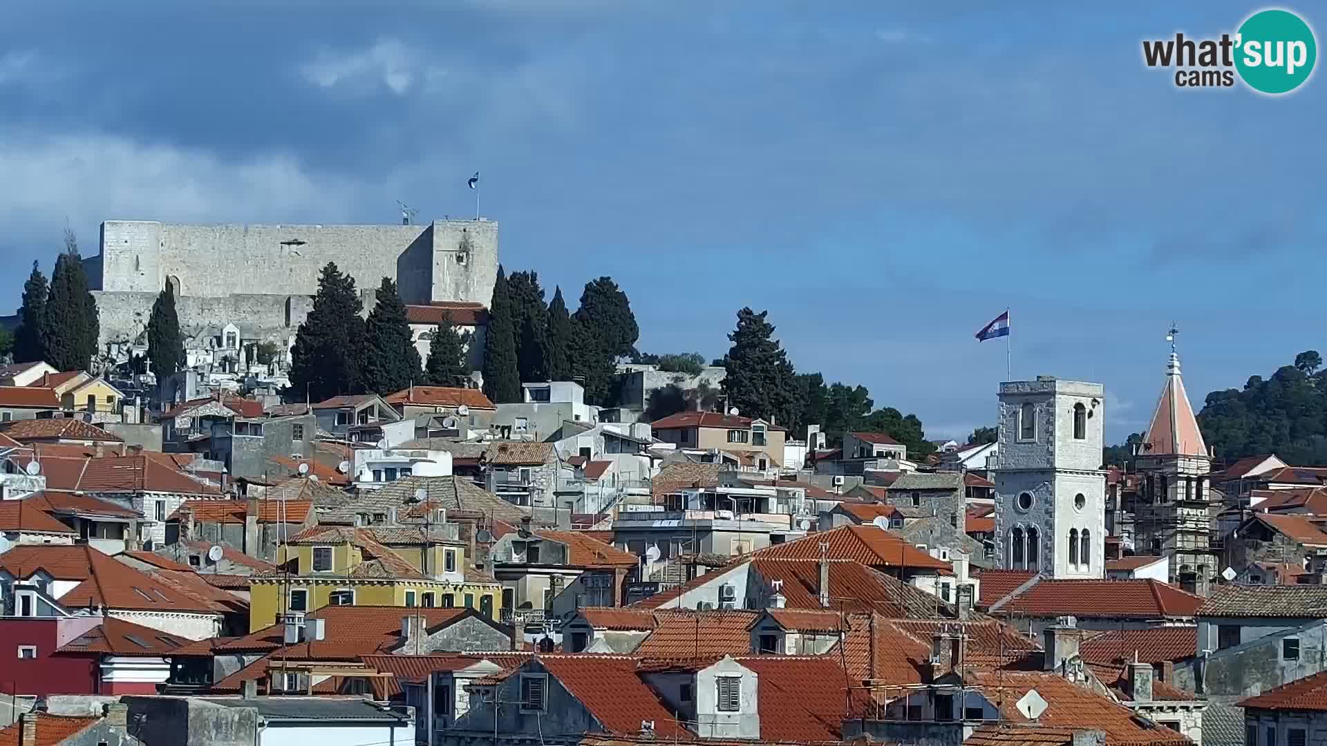 Webcam Šibenik – view from hotel Bellevue