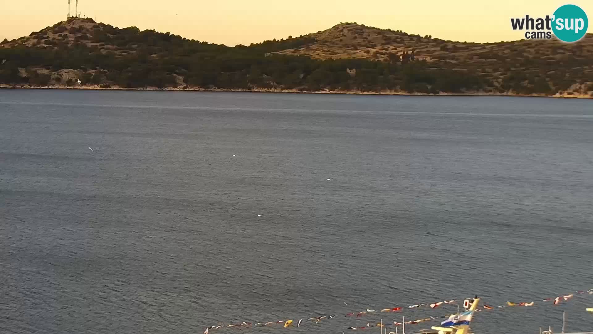Webcam Šibenik – view from hotel Bellevue
