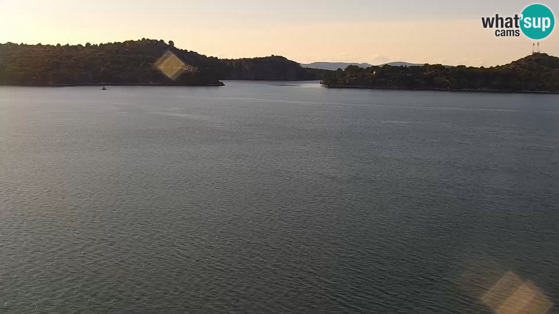 Webcam Šibenik – view from hotel Bellevue