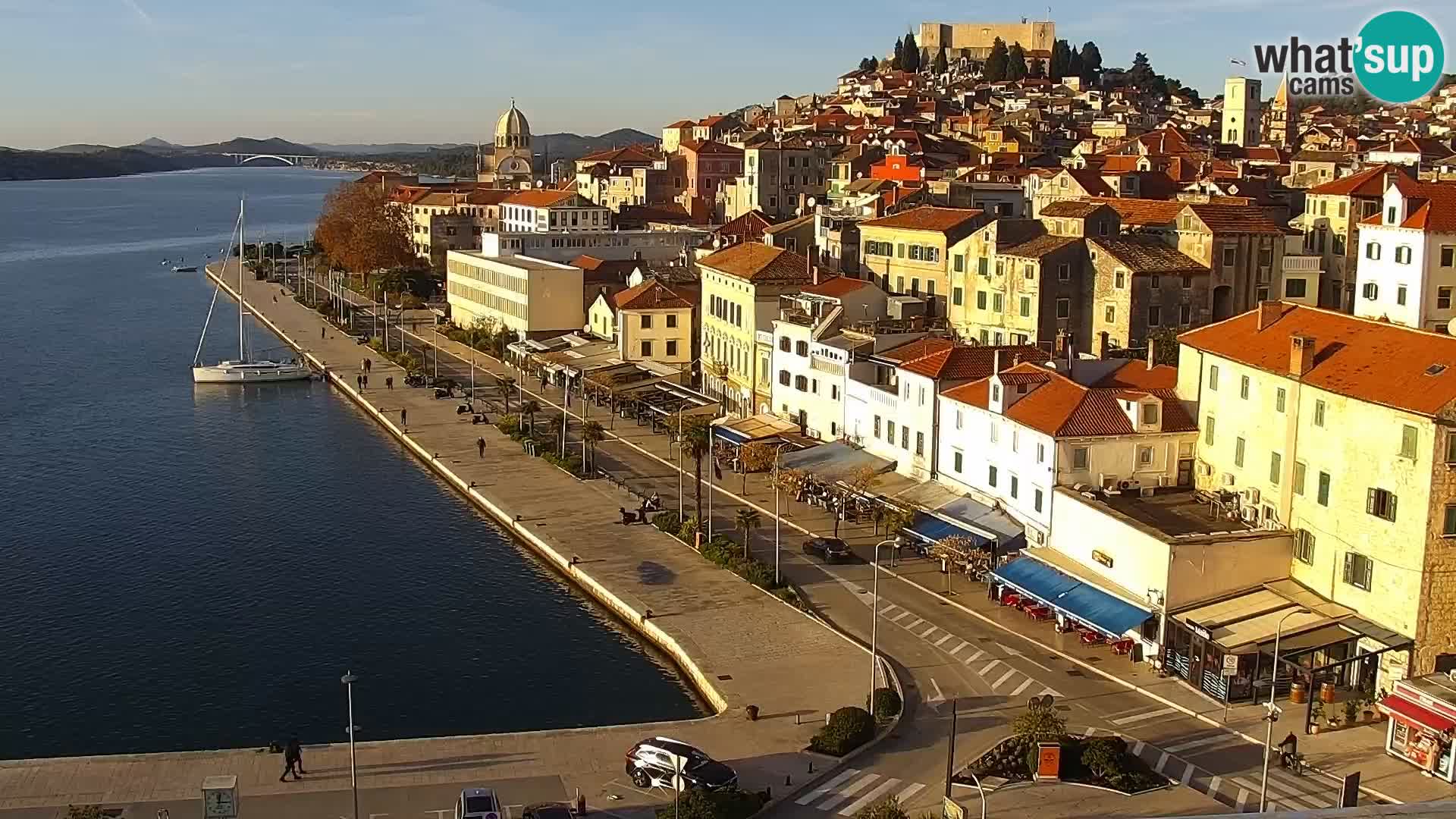 Webcam Šibenik – panorama Bellevue Hotel