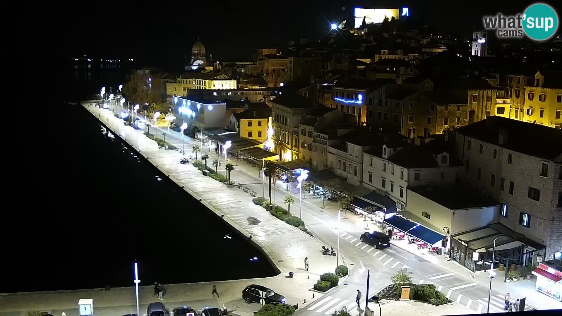Webcam Šibenik – panorama Bellevue Hotel