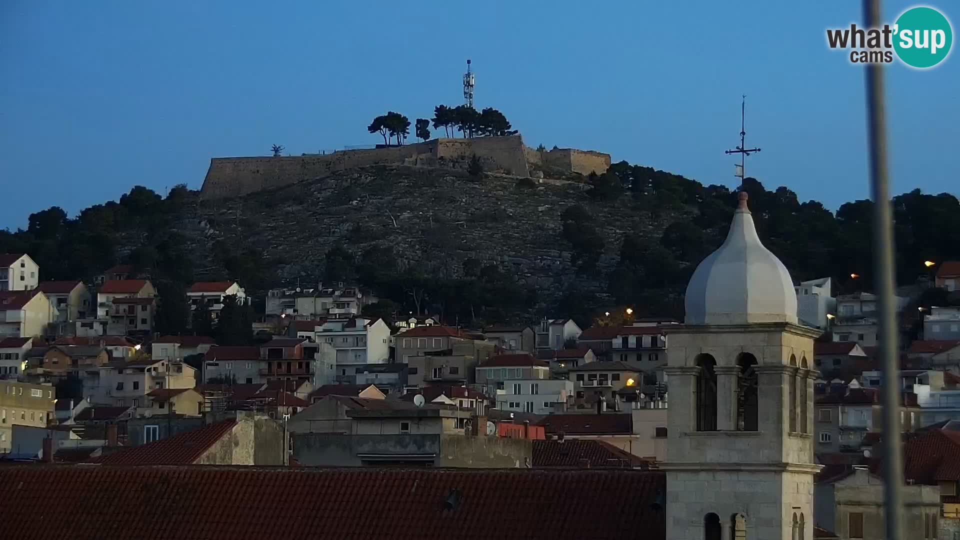 Webcam Šibenik – panorama Bellevue Hotel