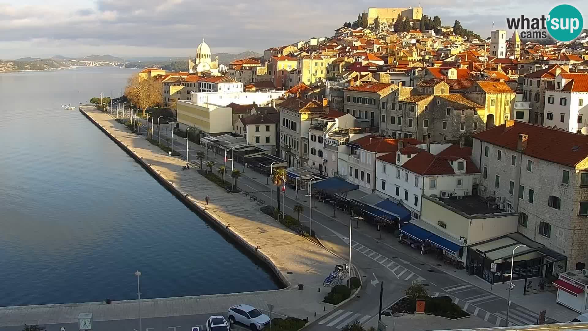 Webcam Šibenik – view from hotel Bellevue