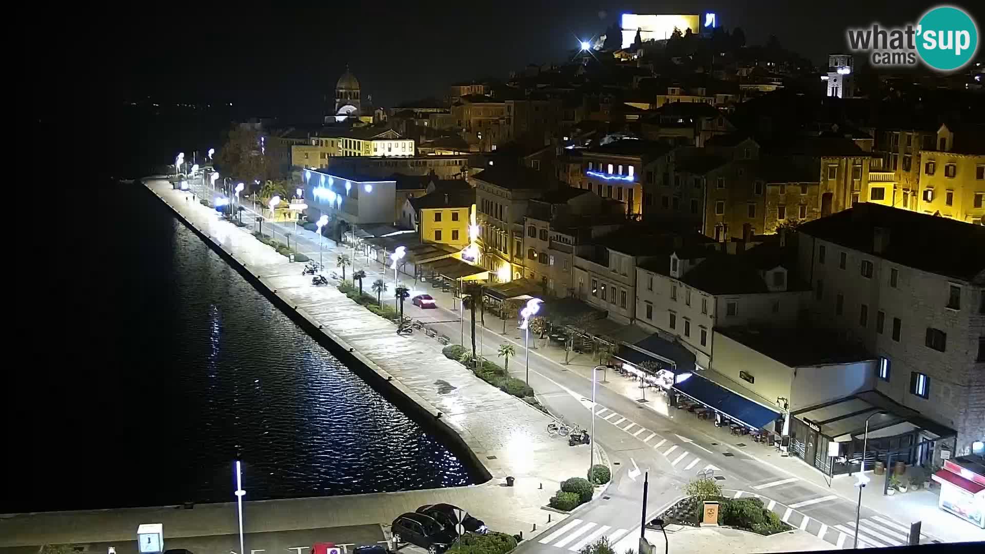 Webcam Šibenik – panorama Bellevue Hotel