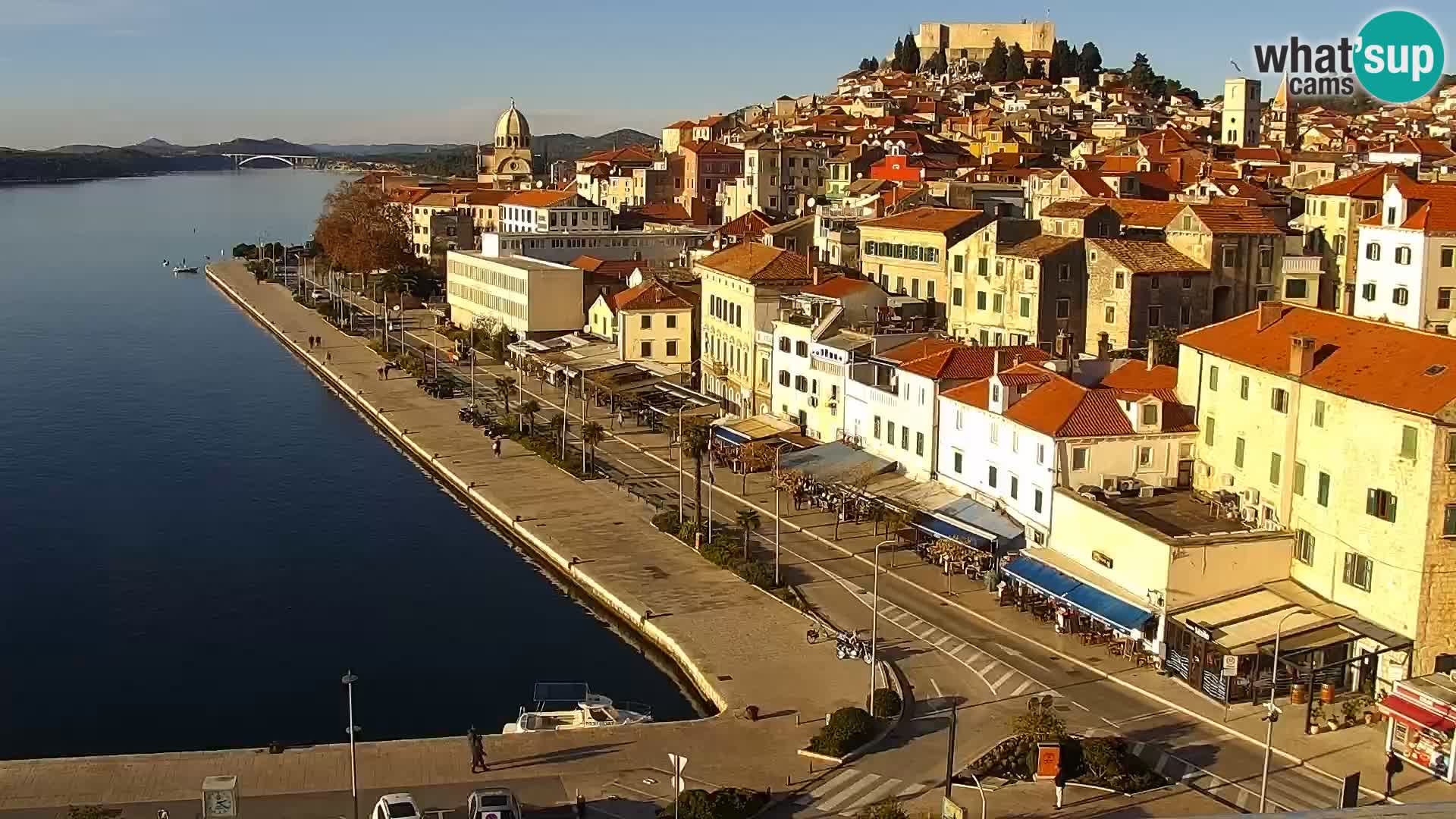 Webcam Šibenik – panorama Bellevue Hotel