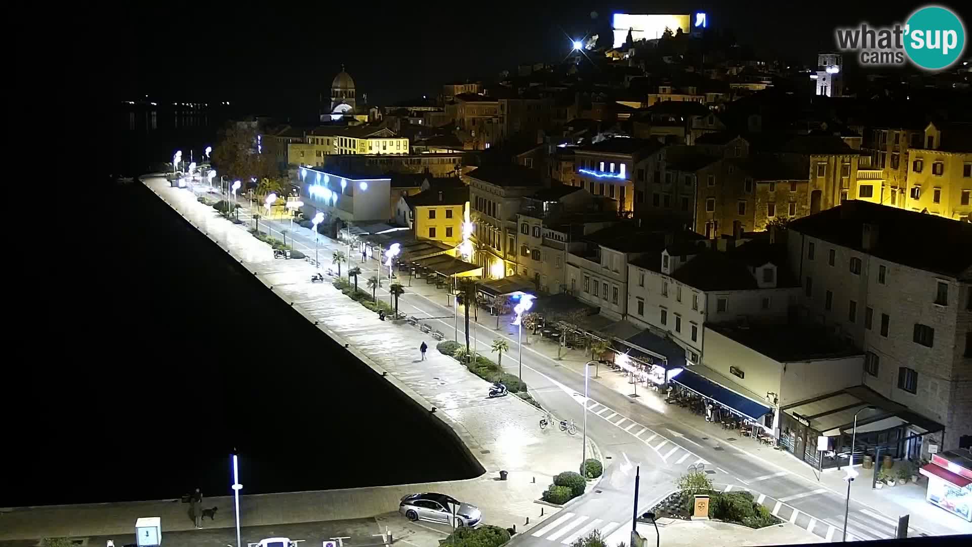 Webcam Šibenik – view from hotel Bellevue