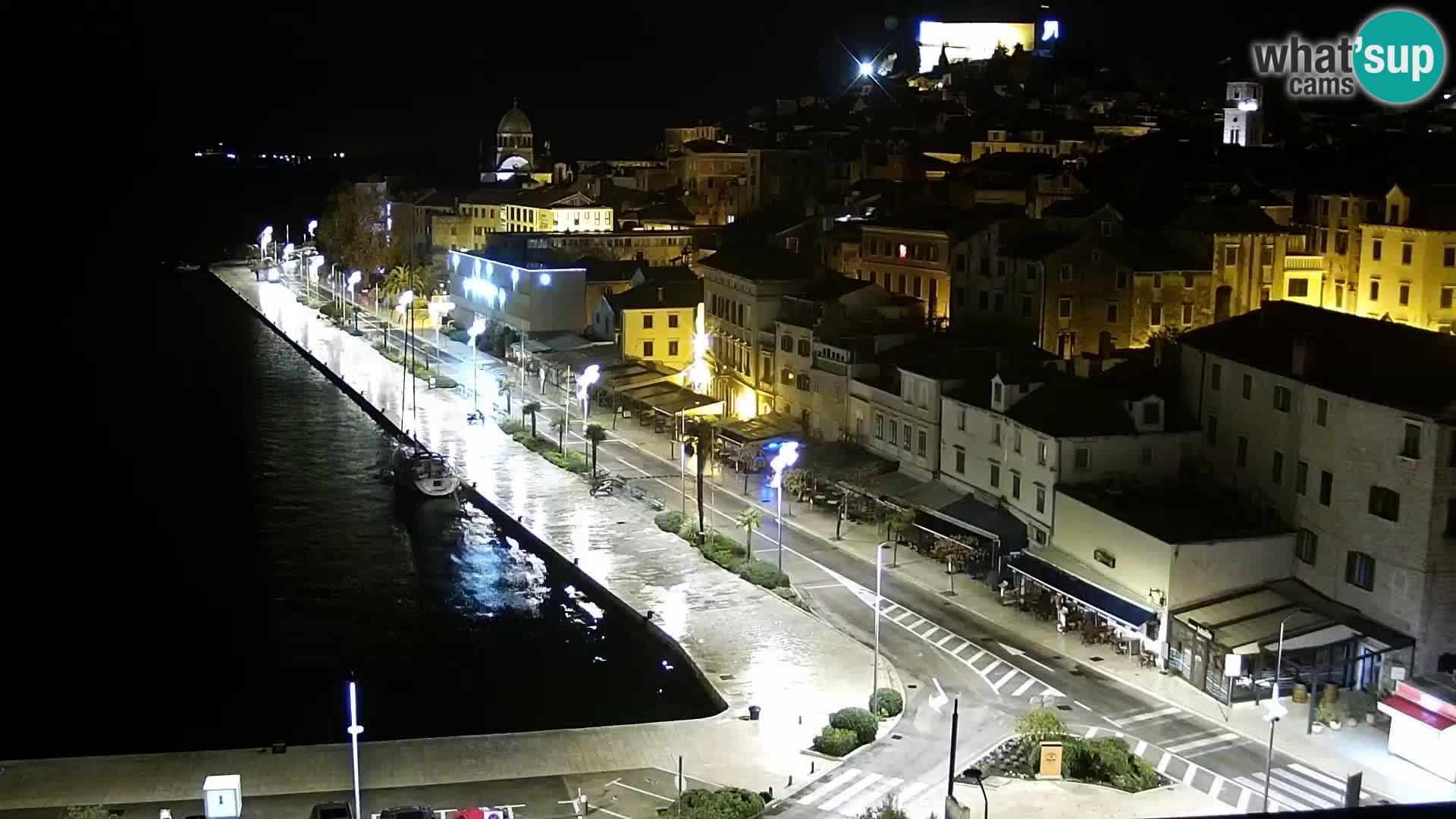 Webcam Šibenik – view from hotel Bellevue