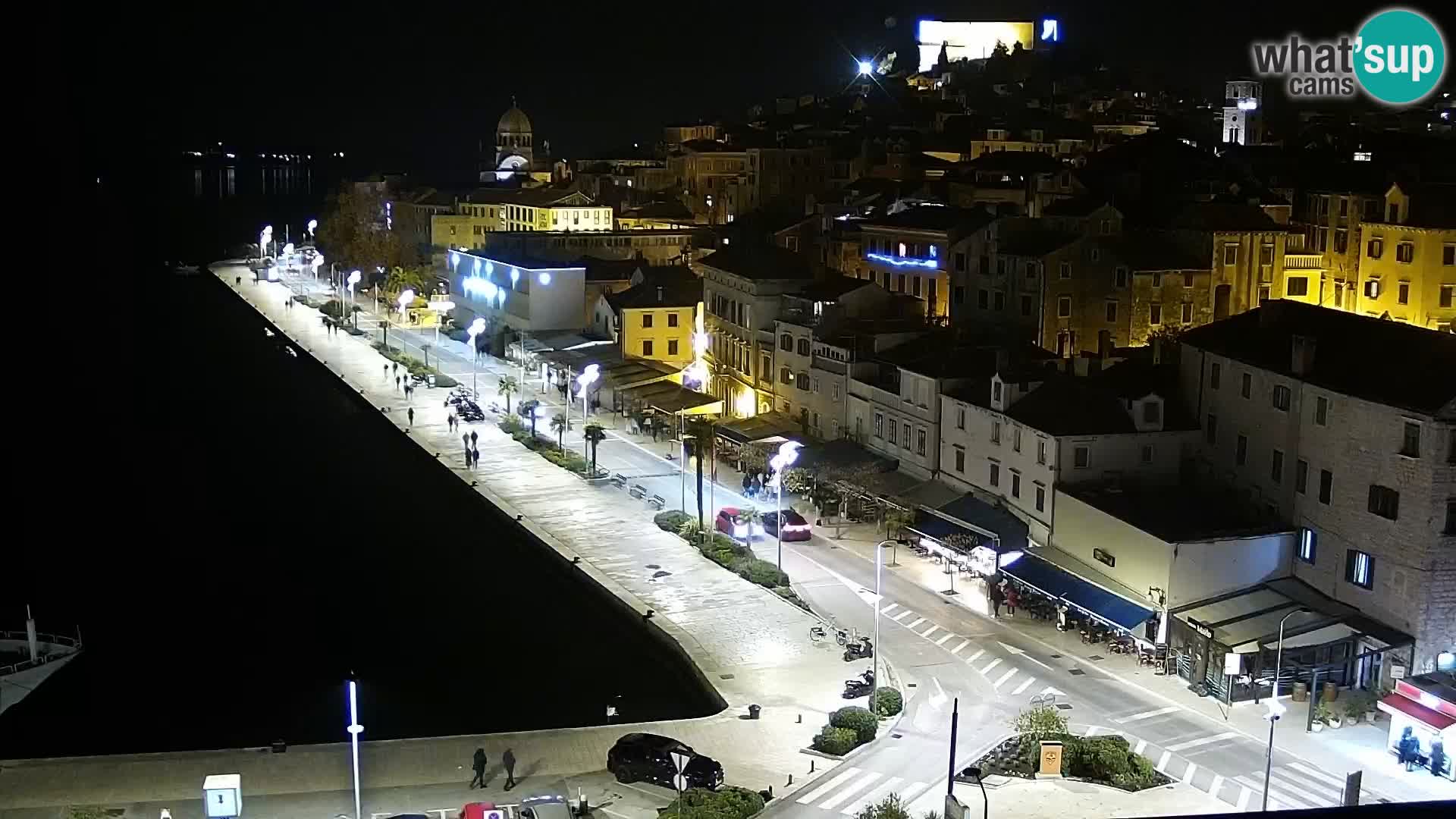 Webcam Šibenik – panorama Bellevue Hotel