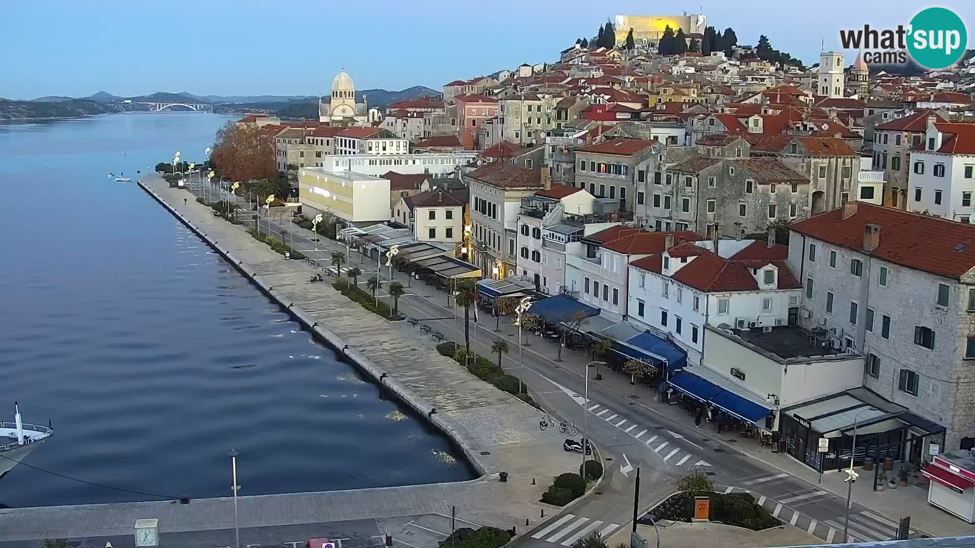 Webcam Šibenik – panorama Bellevue Hotel