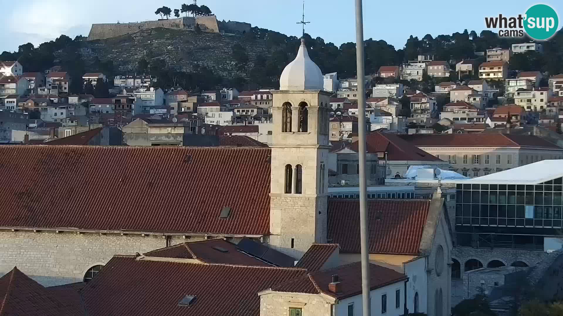 Webcam Šibenik – view from hotel Bellevue