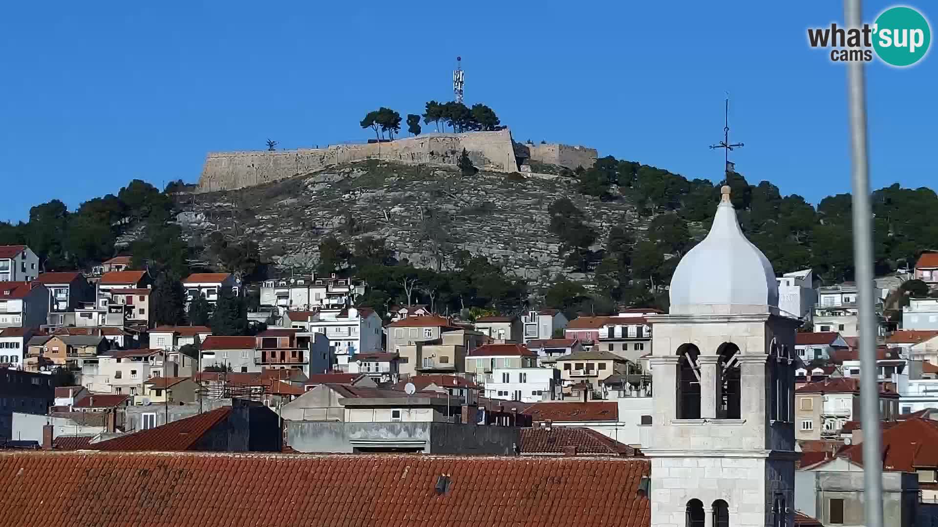 Webcam Šibenik – view from hotel Bellevue
