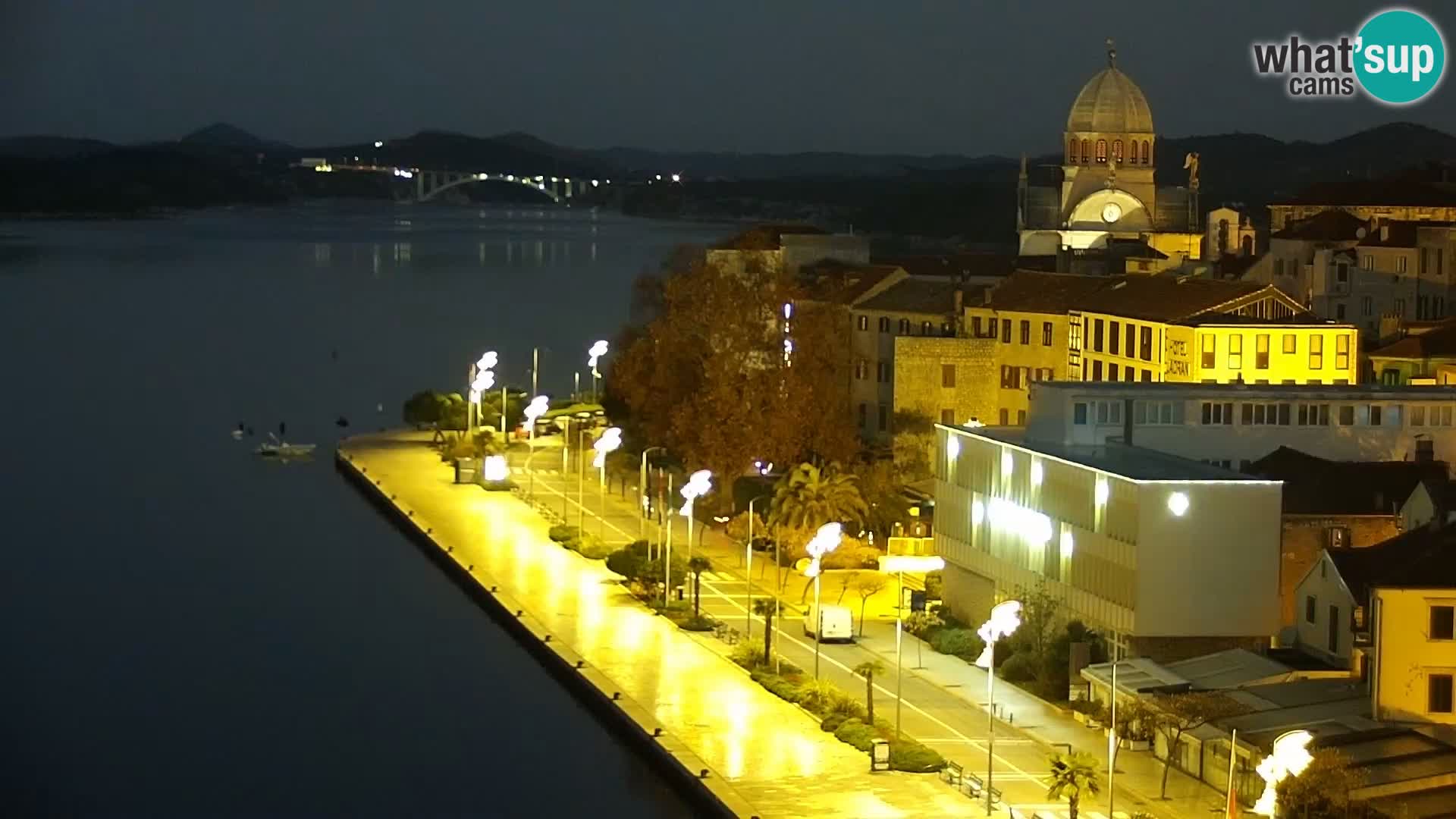 Webcam Šibenik – view from hotel Bellevue