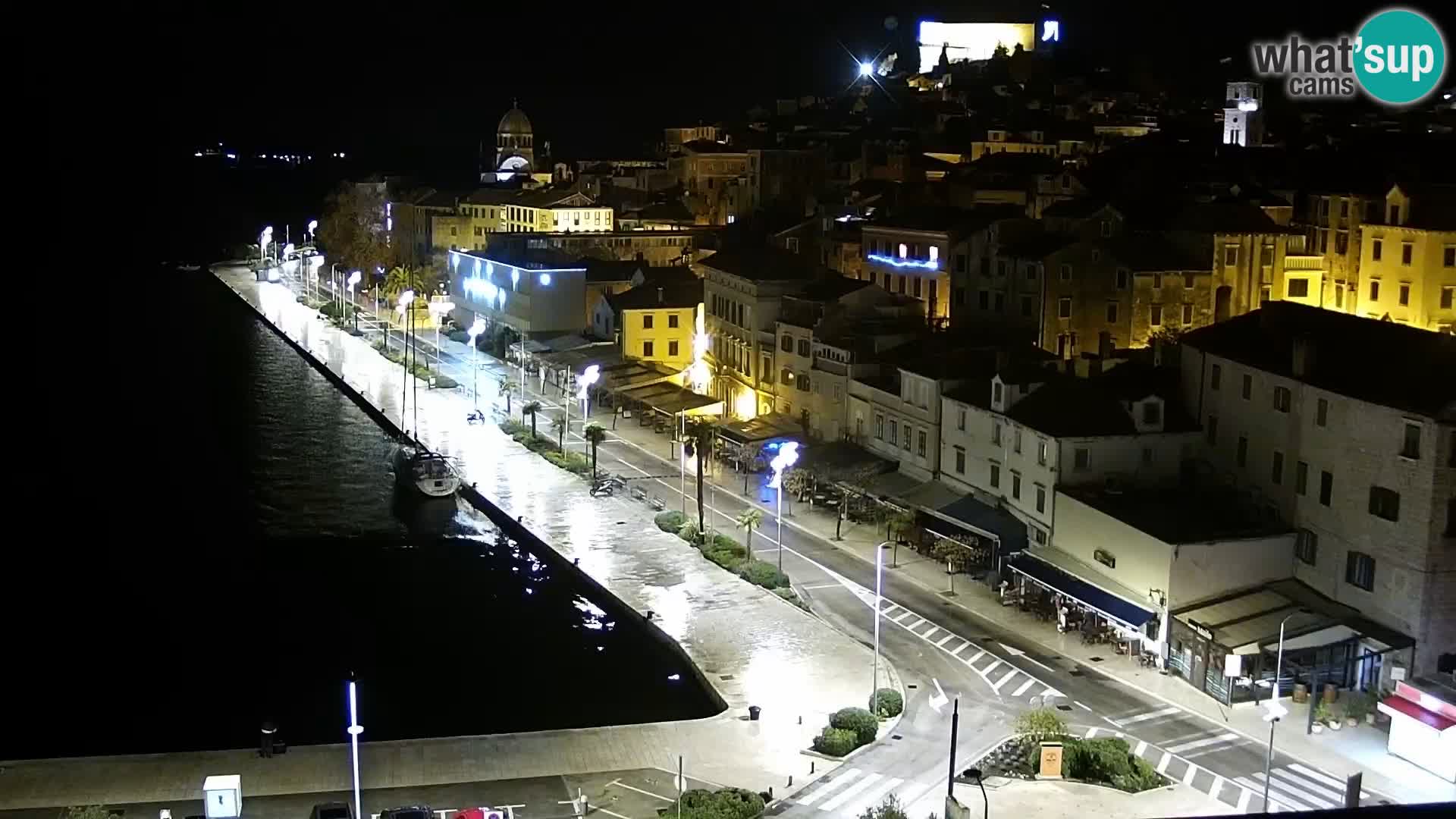 Webcam Šibenik – view from hotel Bellevue