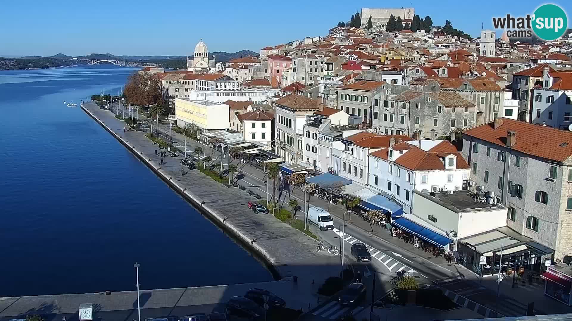 Webcam Šibenik – panorama Bellevue Hotel