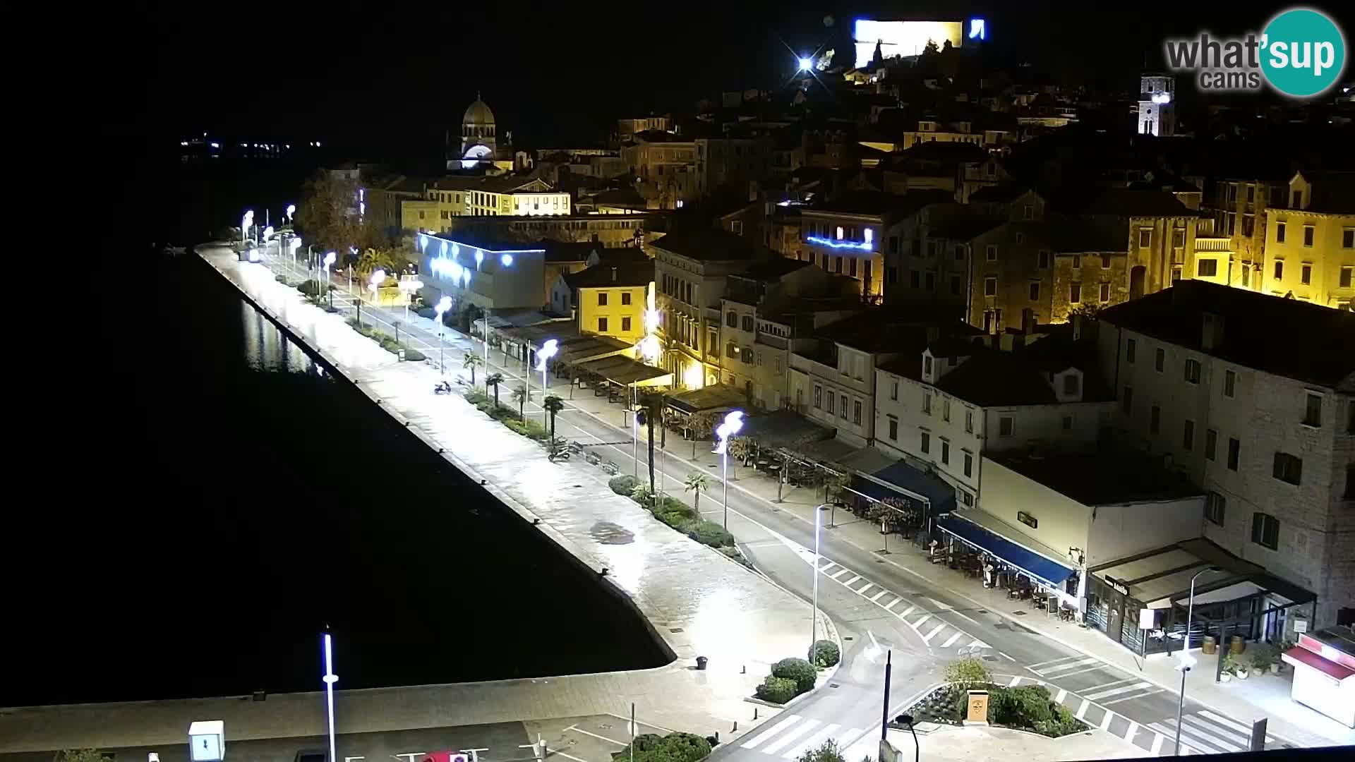 Webcam Šibenik – view from hotel Bellevue