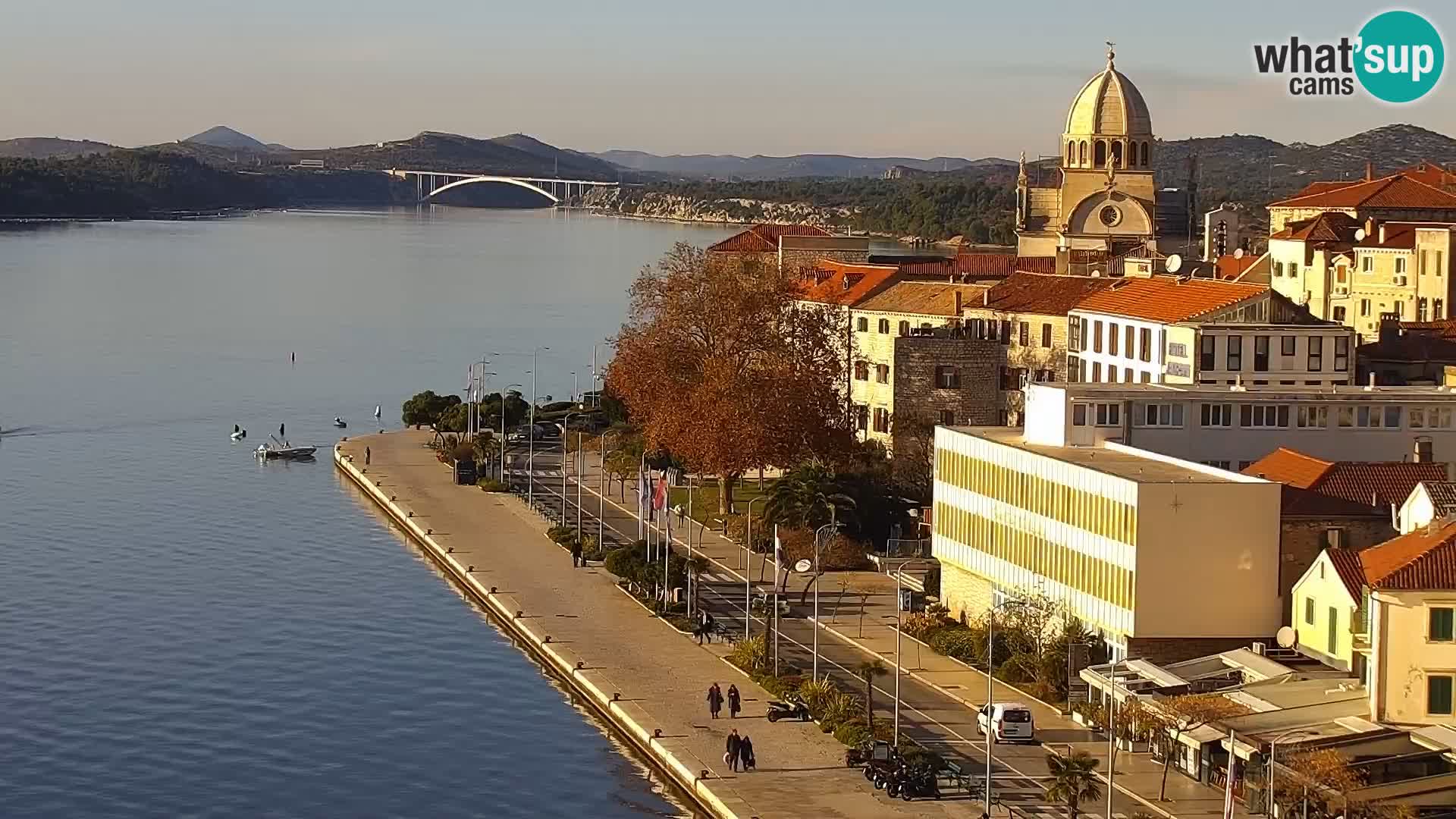 Webcam Šibenik – panorama Bellevue Hotel