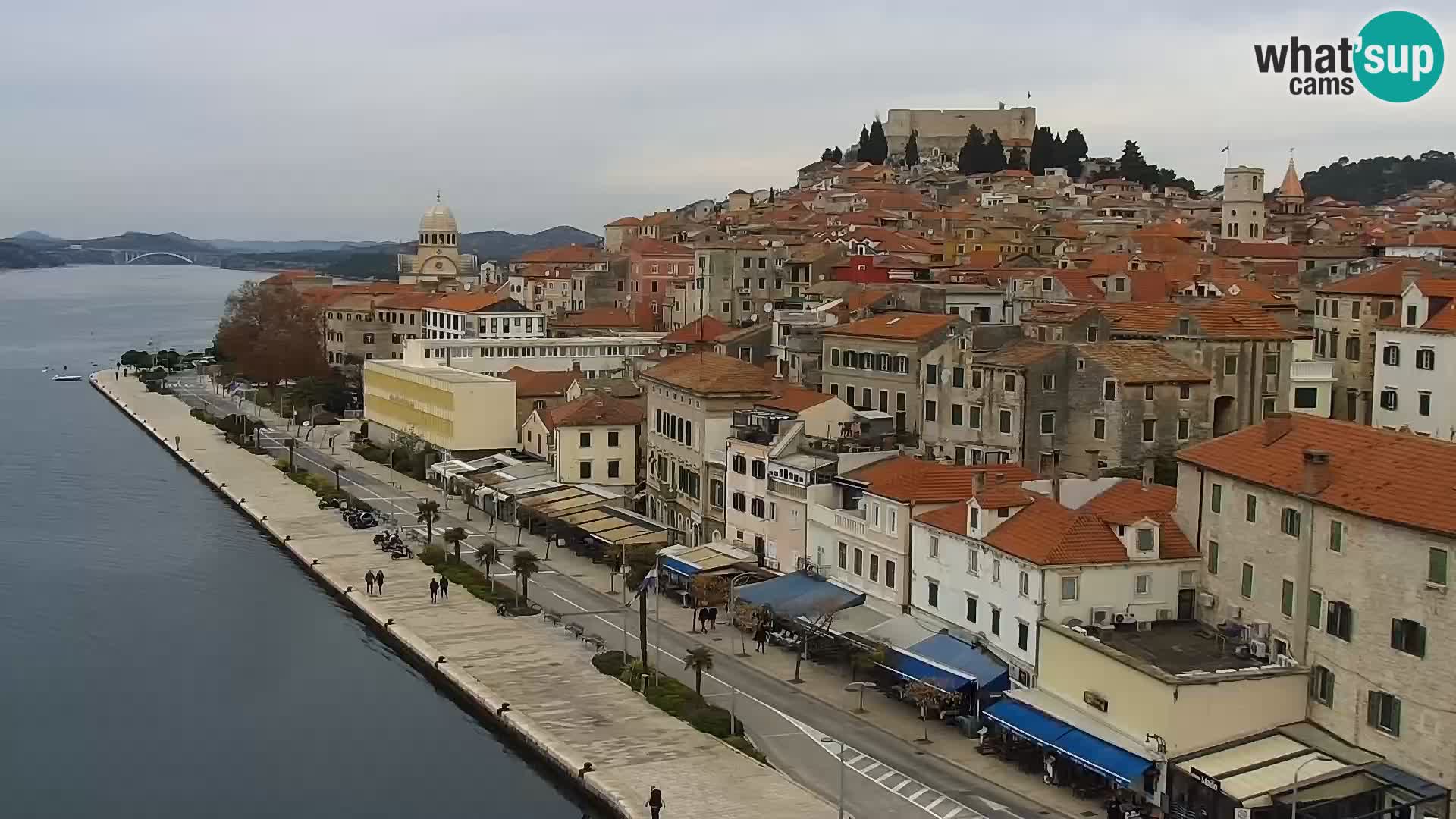 Webcam Šibenik – view from hotel Bellevue