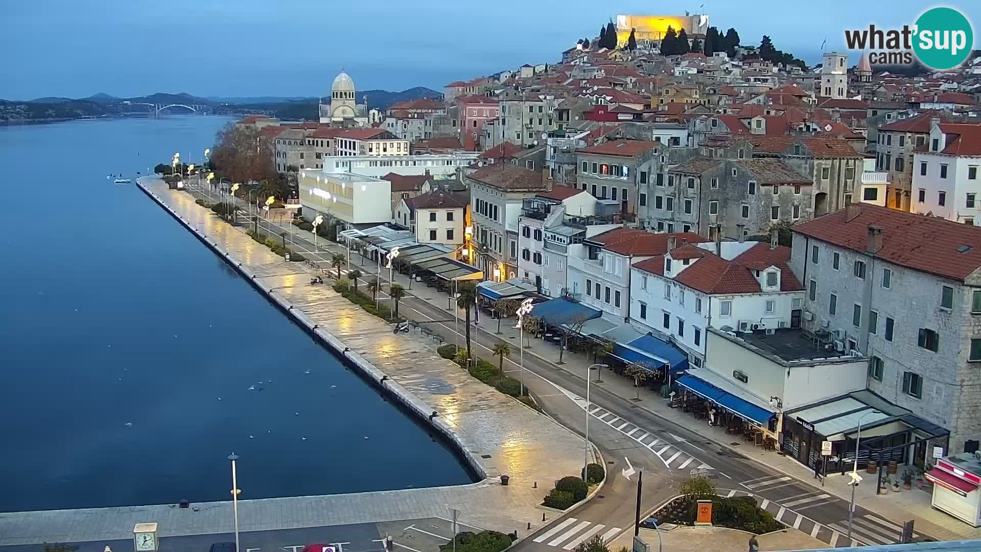 Webcam Šibenik – view from hotel Bellevue