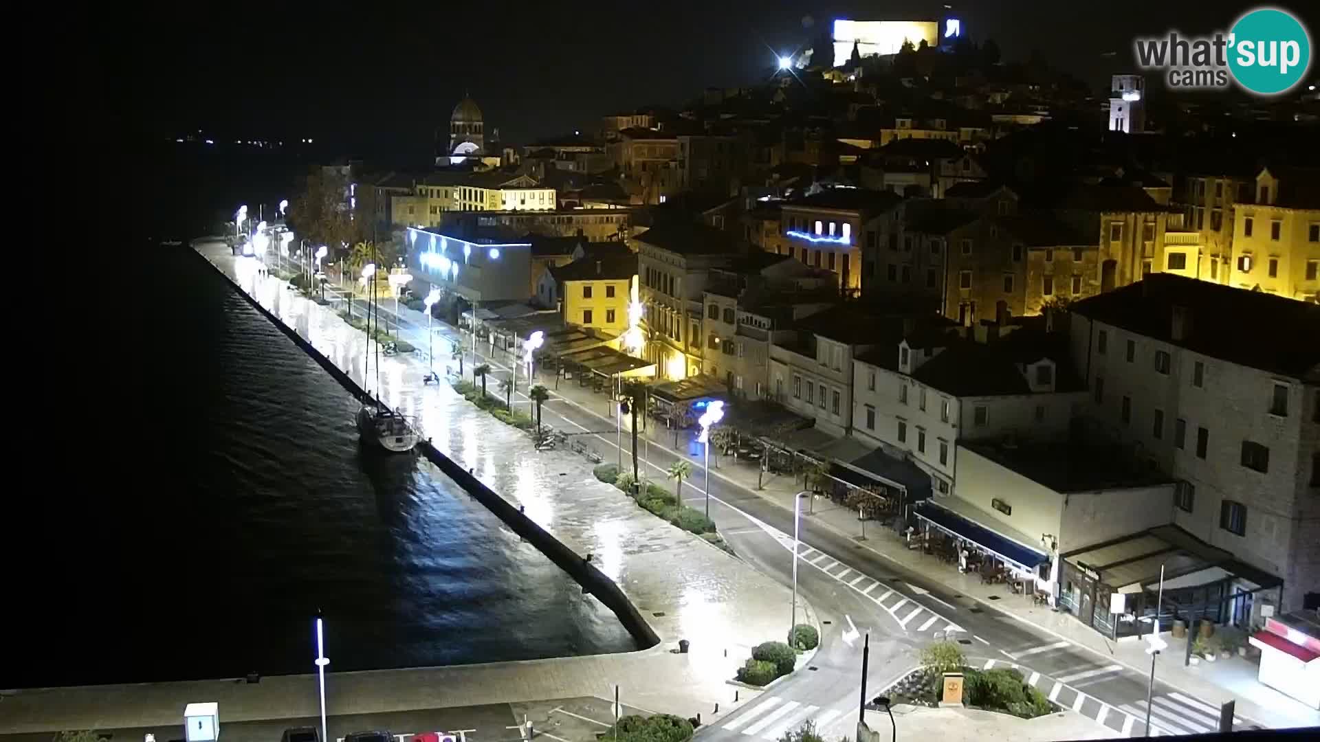 Webcam Šibenik – view from hotel Bellevue