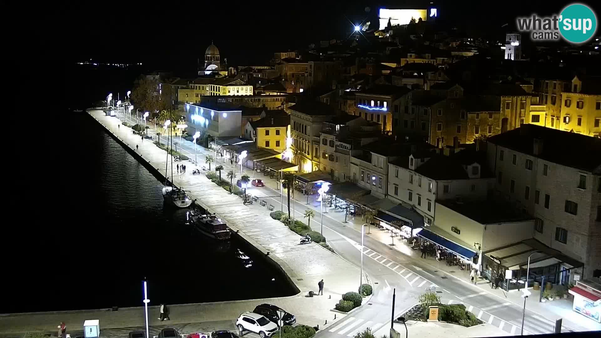 Webcam Šibenik – view from hotel Bellevue