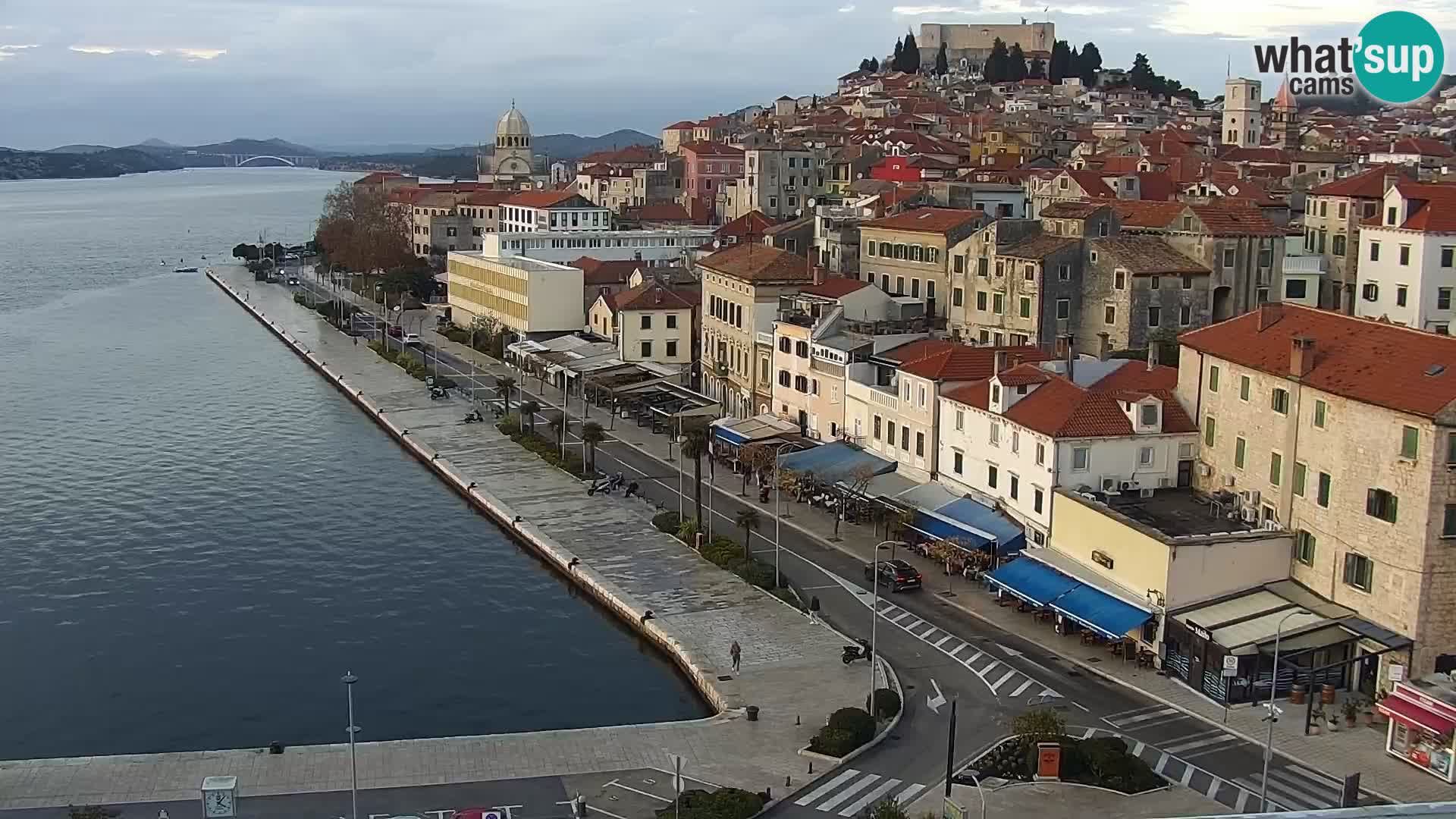Webcam Šibenik – panorama Bellevue Hotel