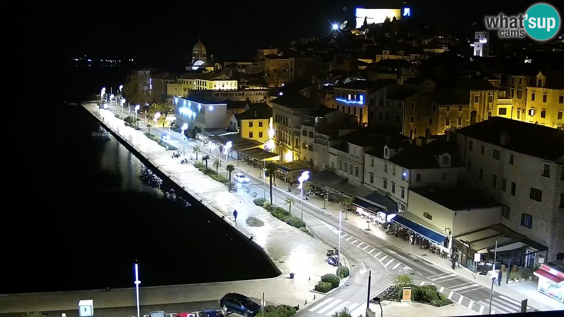 Webcam Šibenik – view from hotel Bellevue