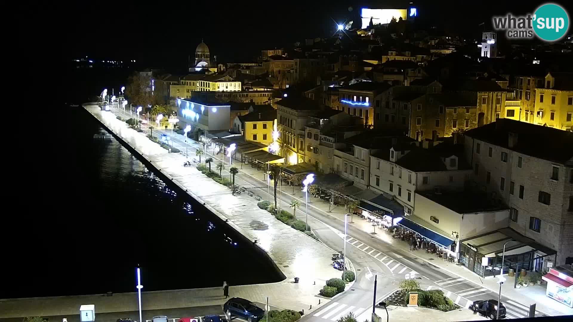 Webcam Šibenik – view from hotel Bellevue
