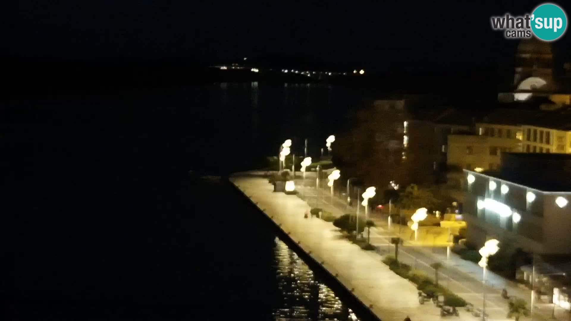 Webcam Šibenik – view from hotel Bellevue