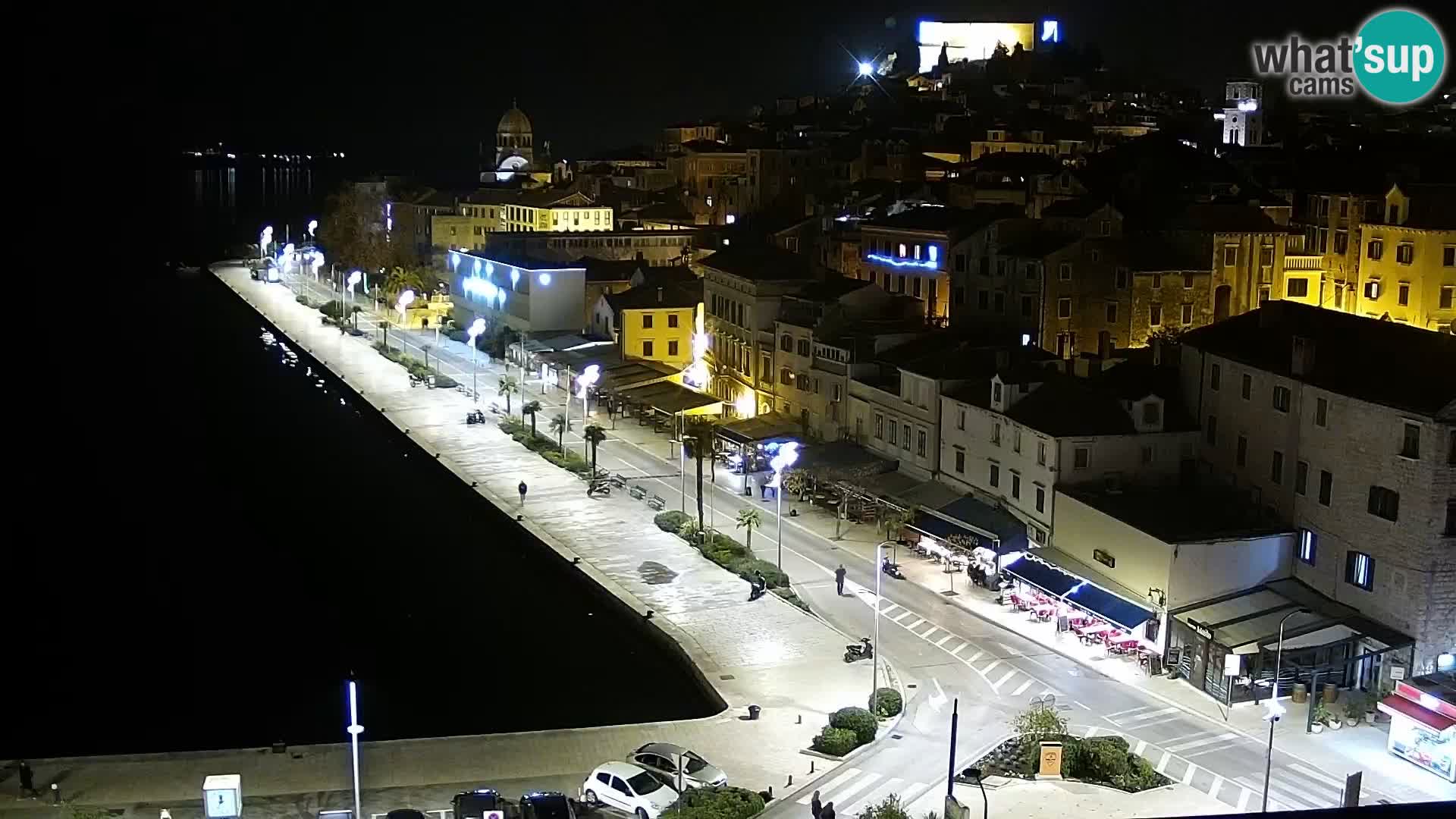 Webcam Šibenik – view from hotel Bellevue