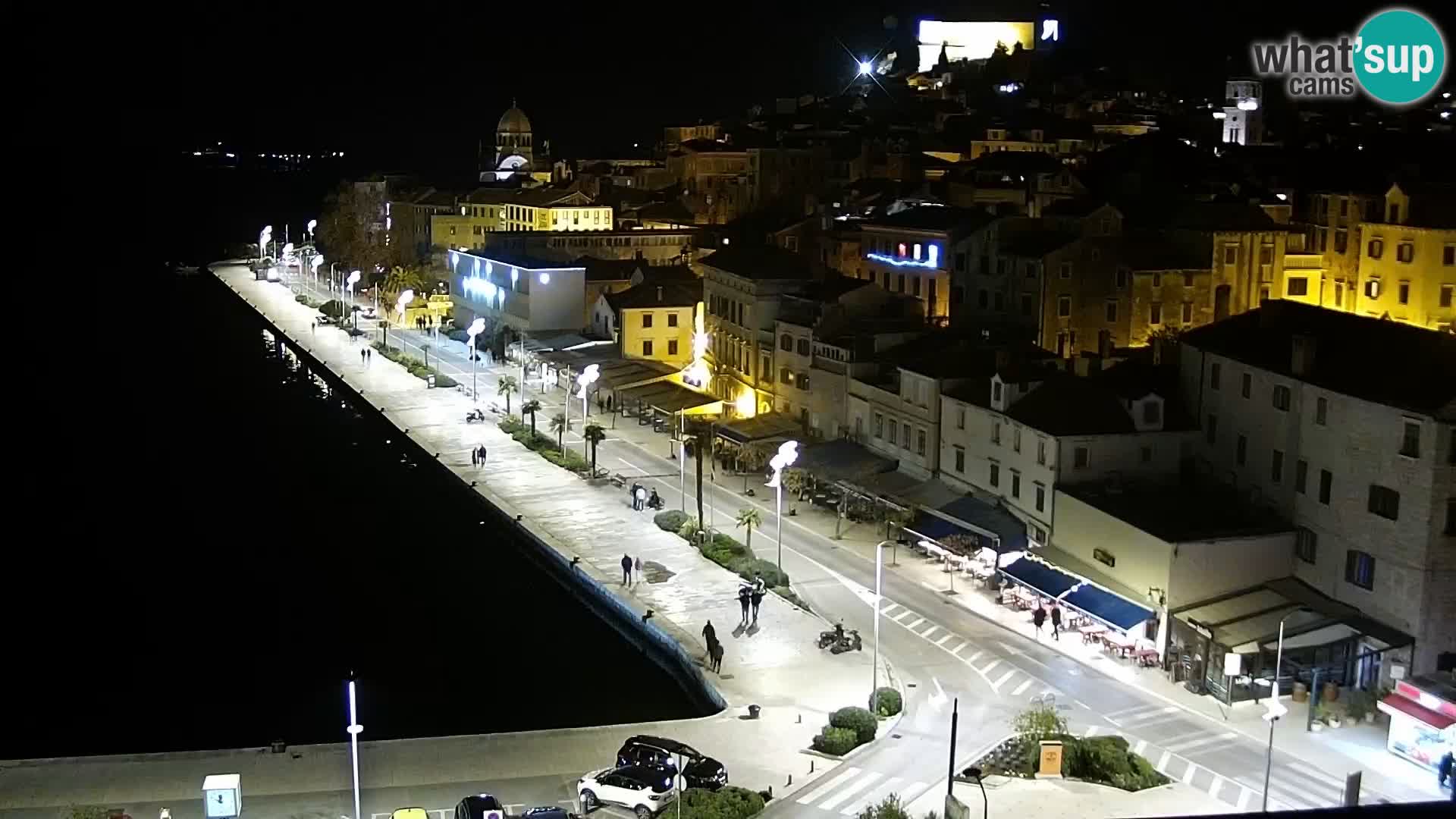 Webcam Šibenik – view from hotel Bellevue