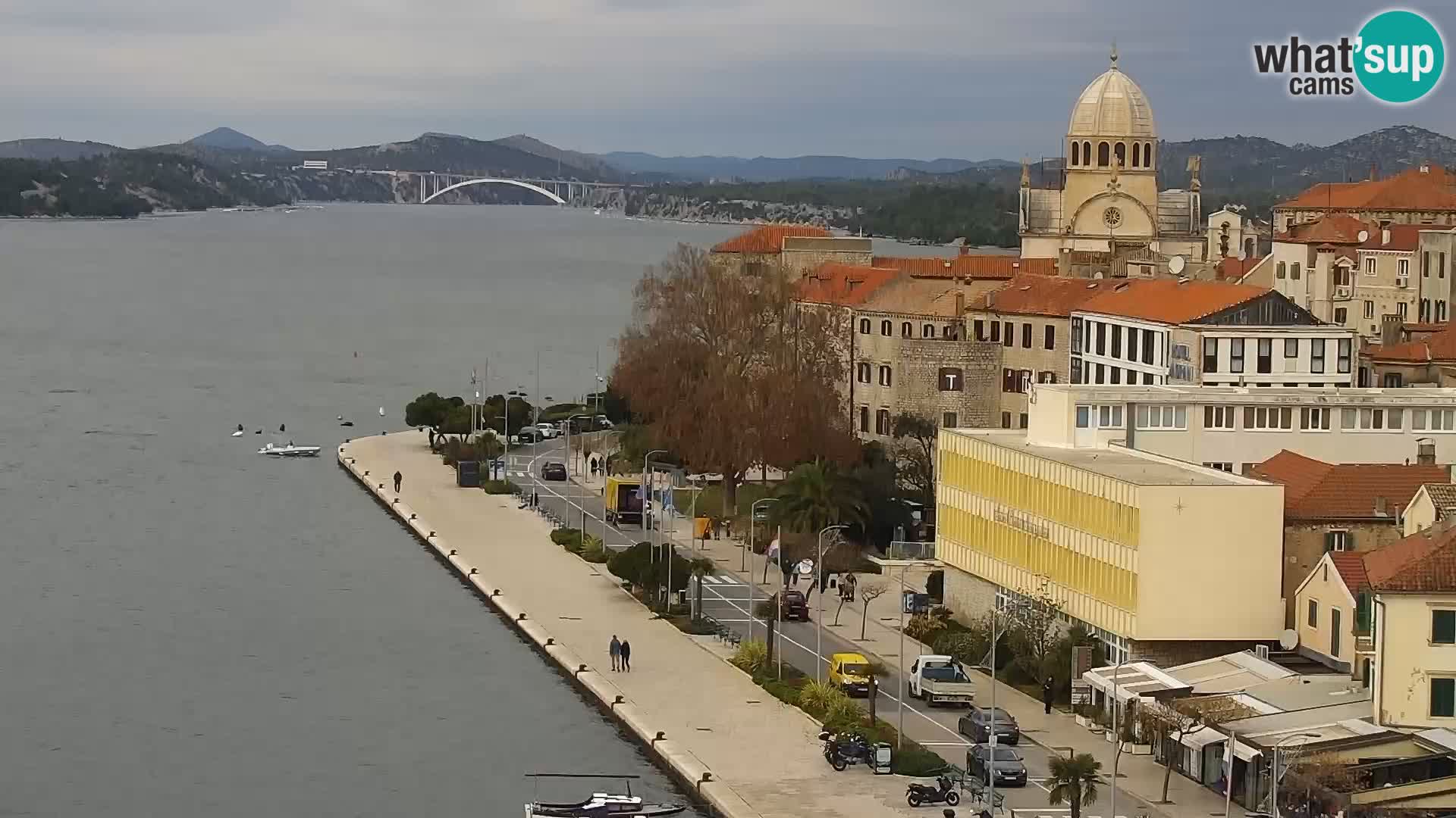 Webcam Šibenik – view from hotel Bellevue