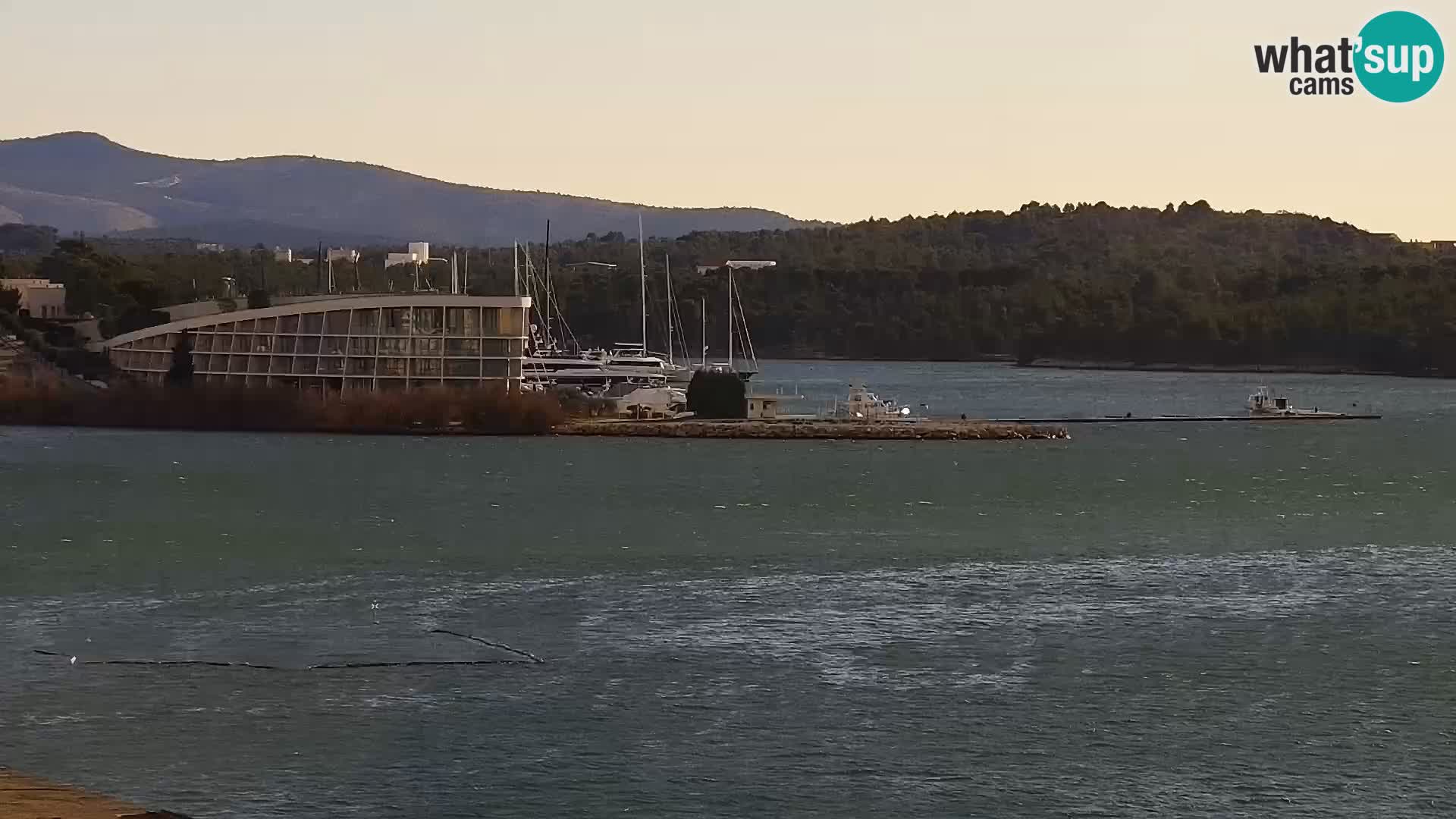 Webcam Šibenik – view from hotel Bellevue