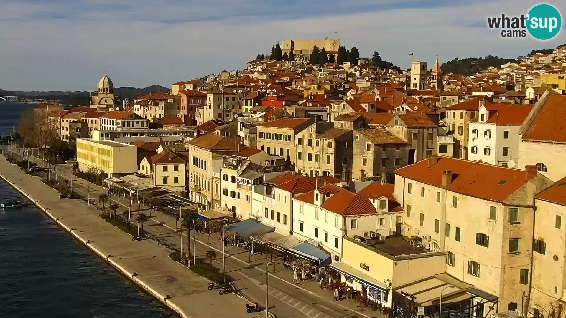 Webcam Šibenik – view from hotel Bellevue