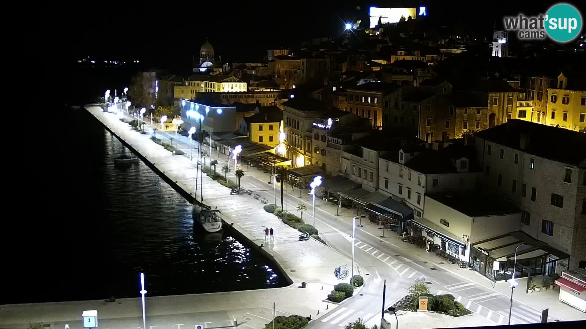 Webcam Šibenik – panorama Bellevue Hotel