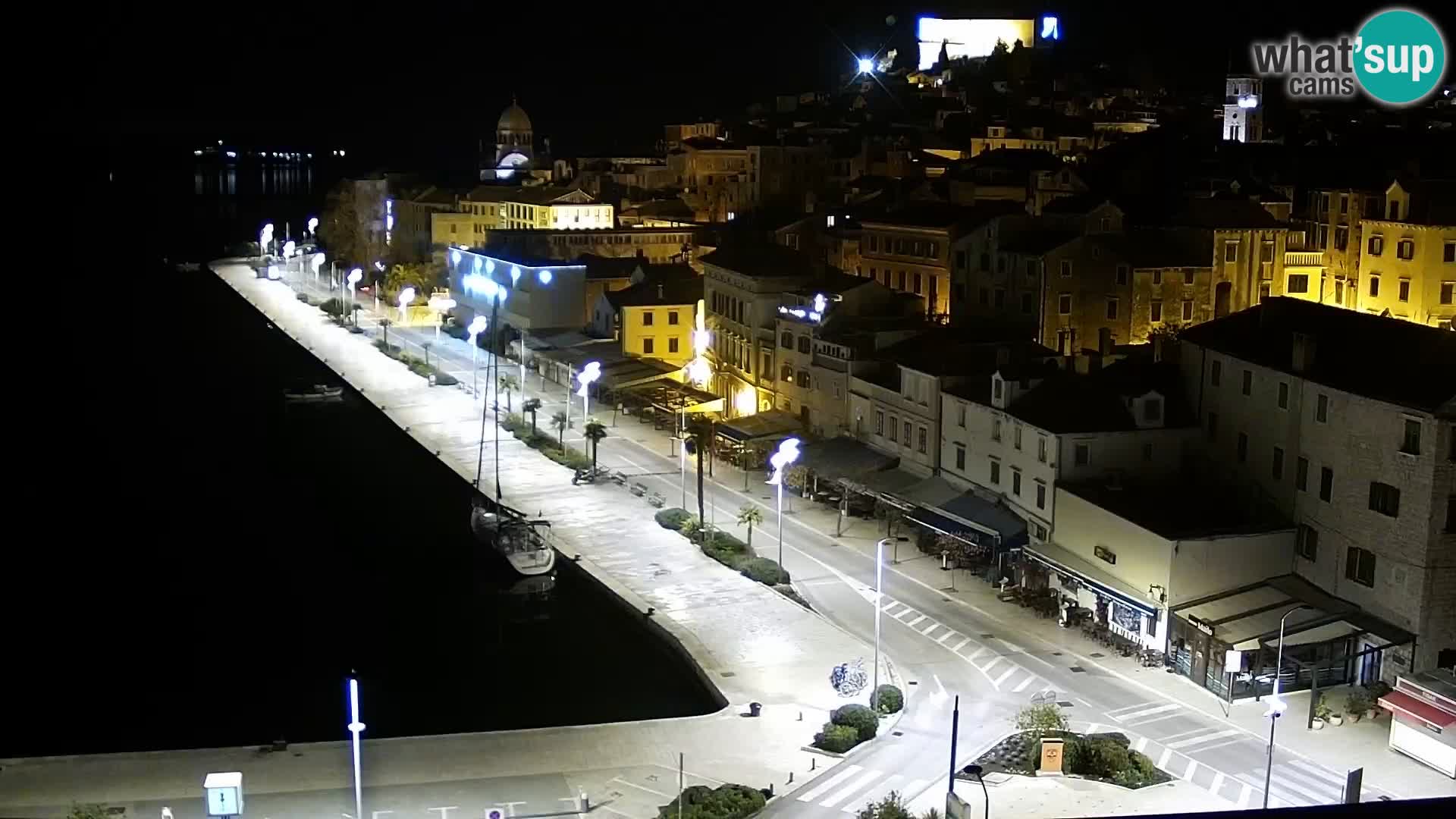 Webcam Šibenik – view from hotel Bellevue