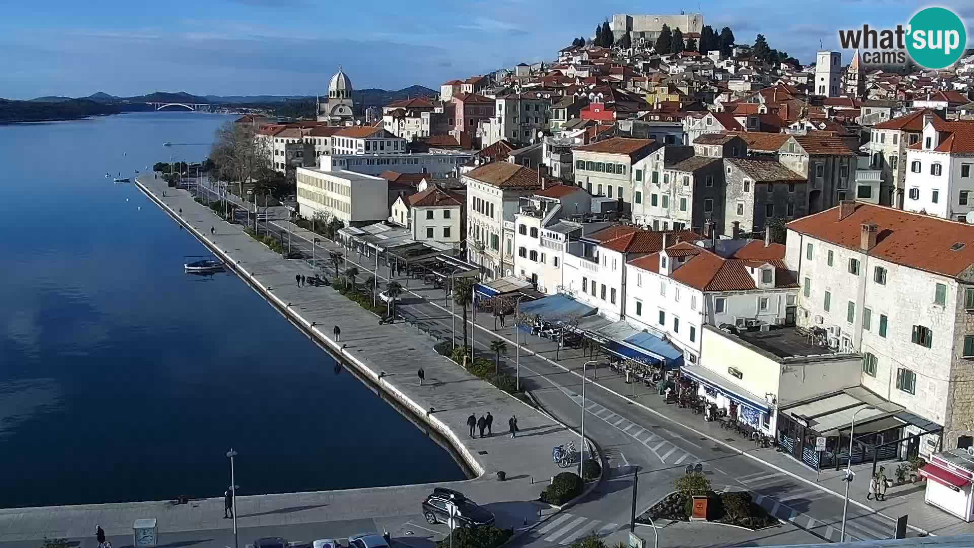 Webcam Šibenik – view from hotel Bellevue