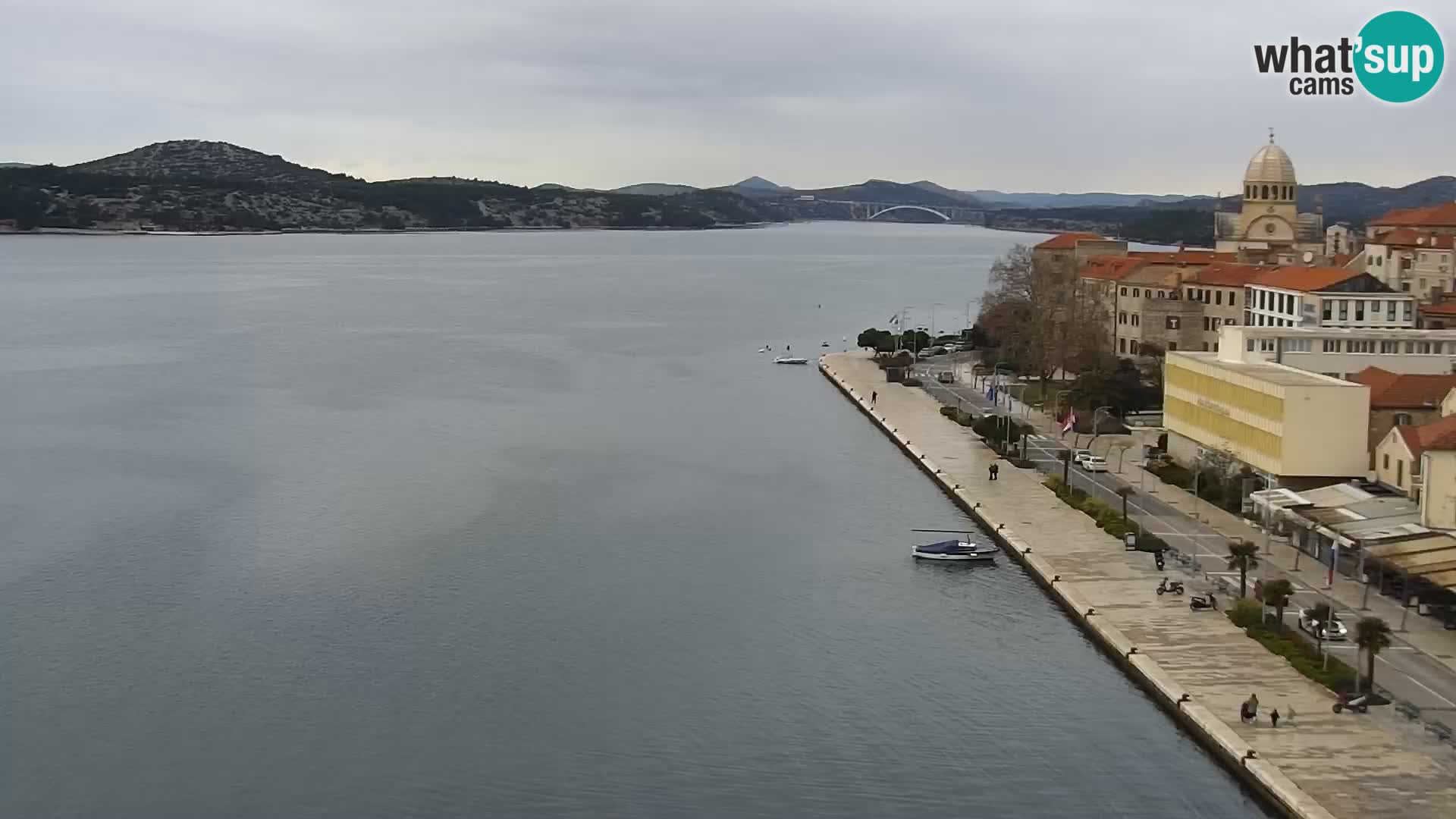 Webcam Šibenik – view from hotel Bellevue
