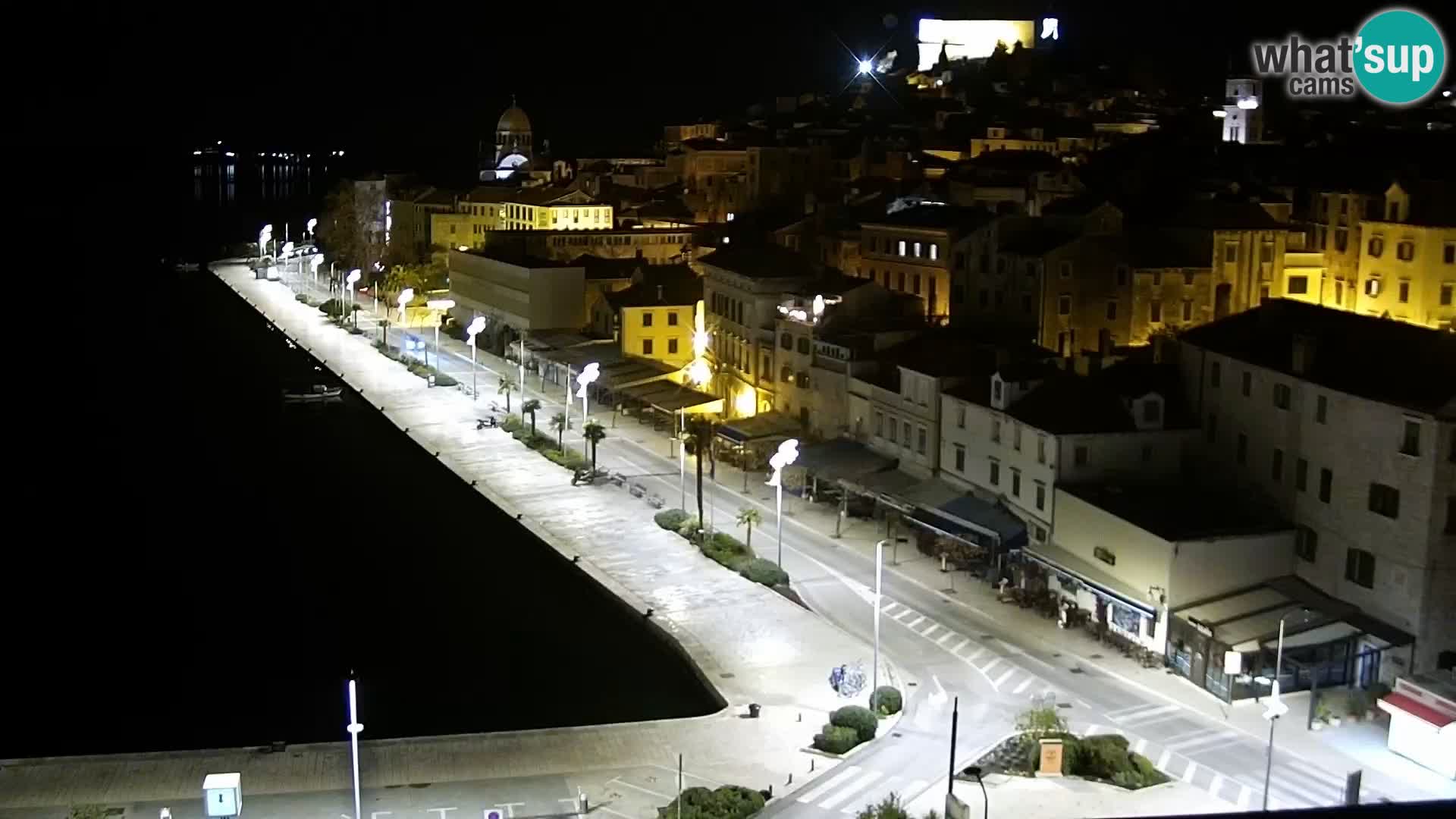 Webcam Šibenik – view from hotel Bellevue