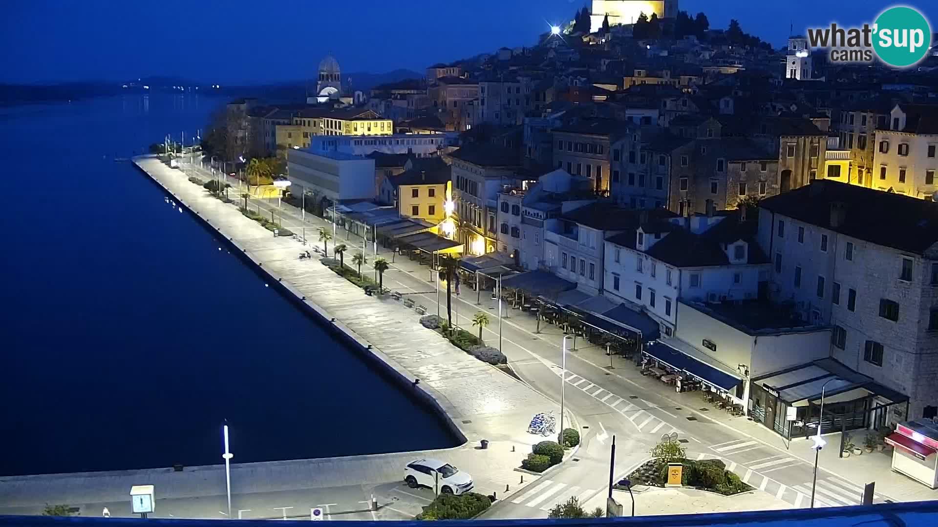 Webcam Šibenik – view from hotel Bellevue