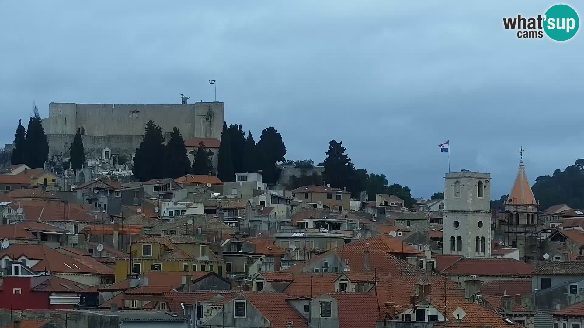 Webcam Šibenik – view from hotel Bellevue