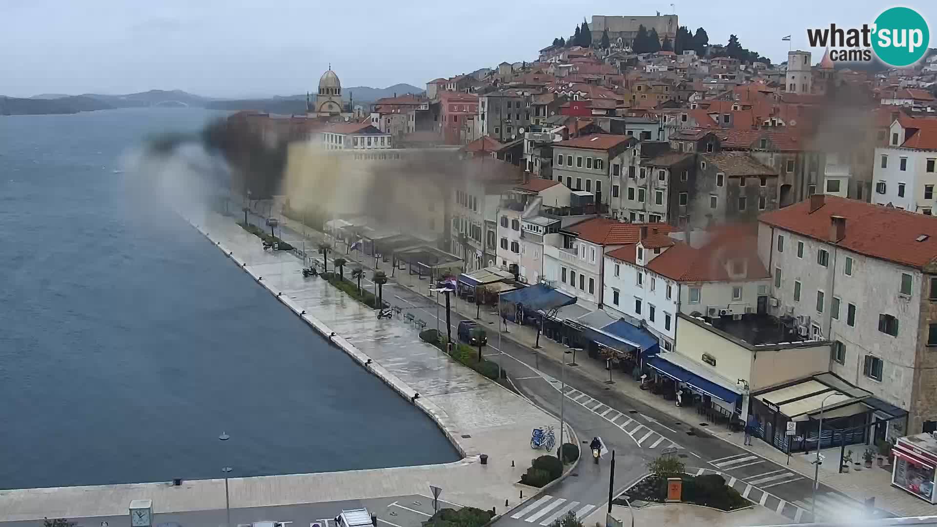 Webcam Šibenik – view from hotel Bellevue