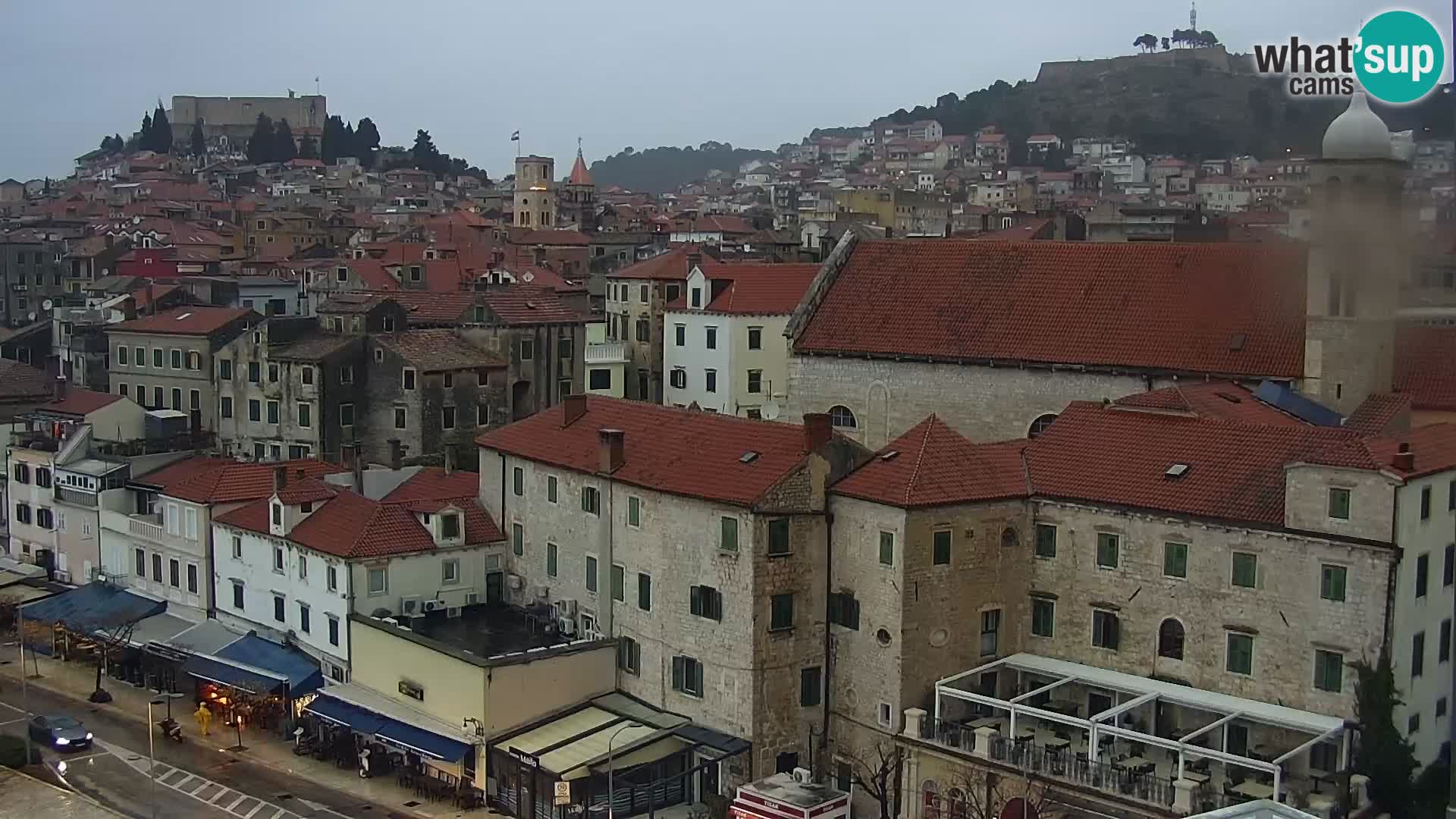 Webcam Šibenik – view from hotel Bellevue