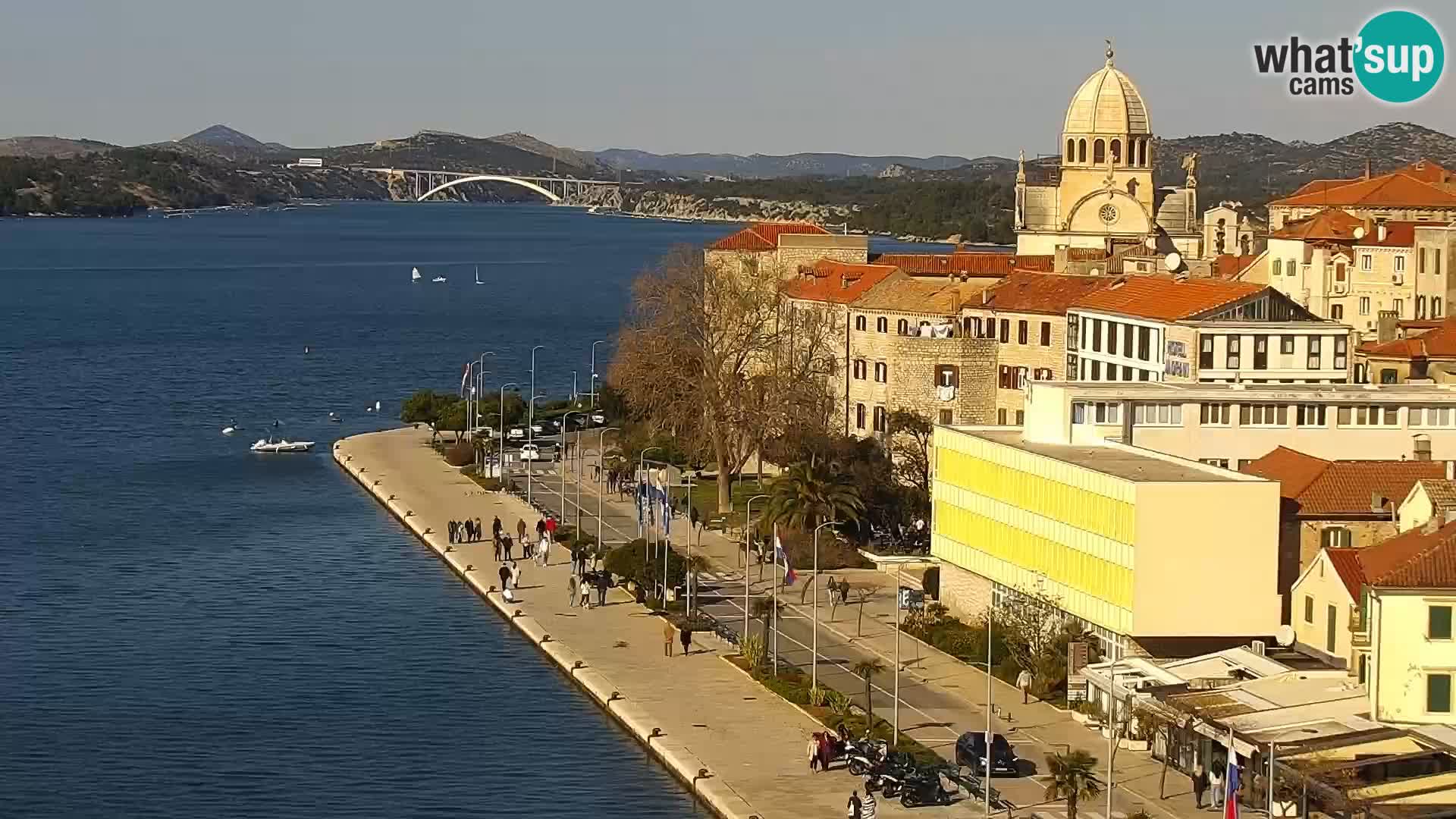 Webcam Šibenik – panorama Bellevue Hotel