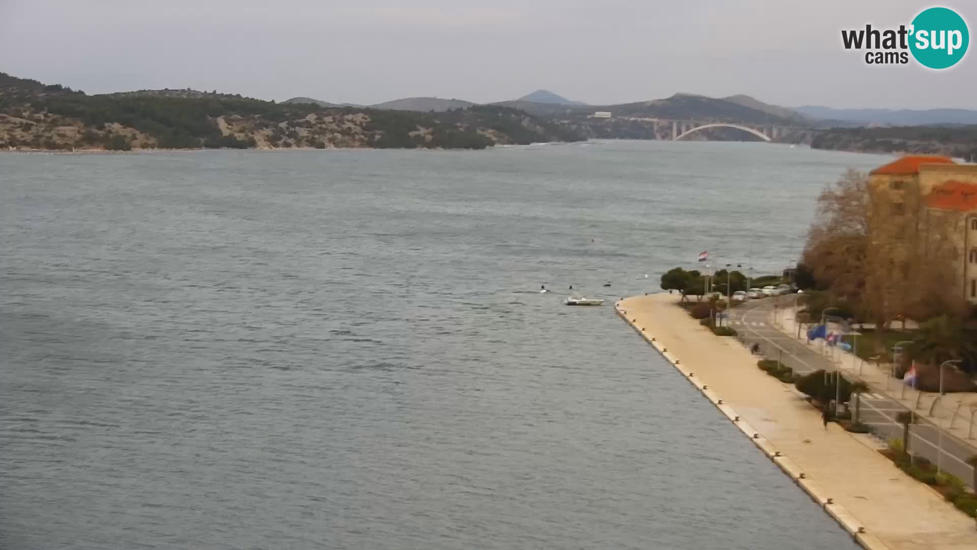 Webcam Šibenik – view from hotel Bellevue