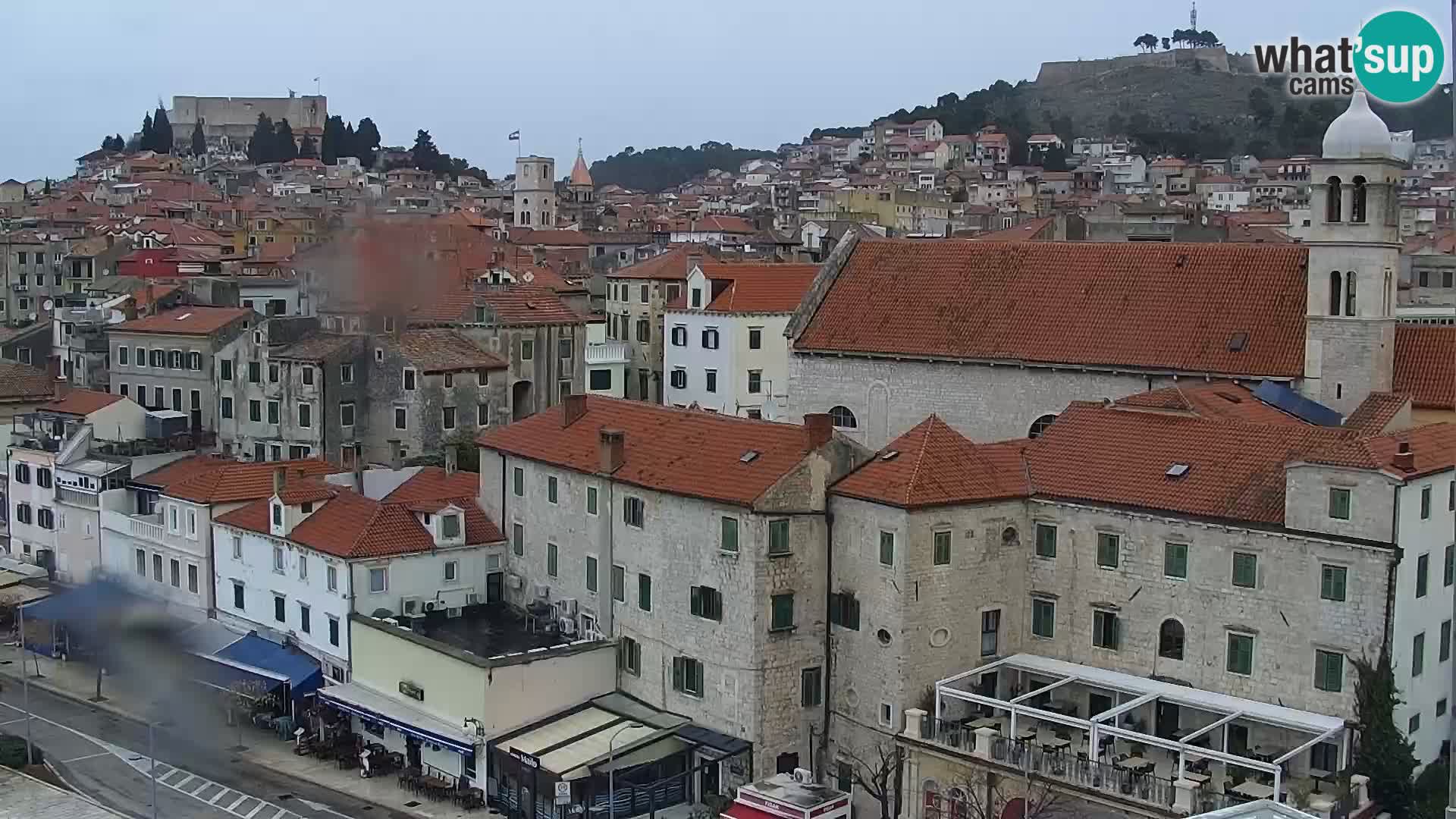Webcam Šibenik – panorama Bellevue Hotel