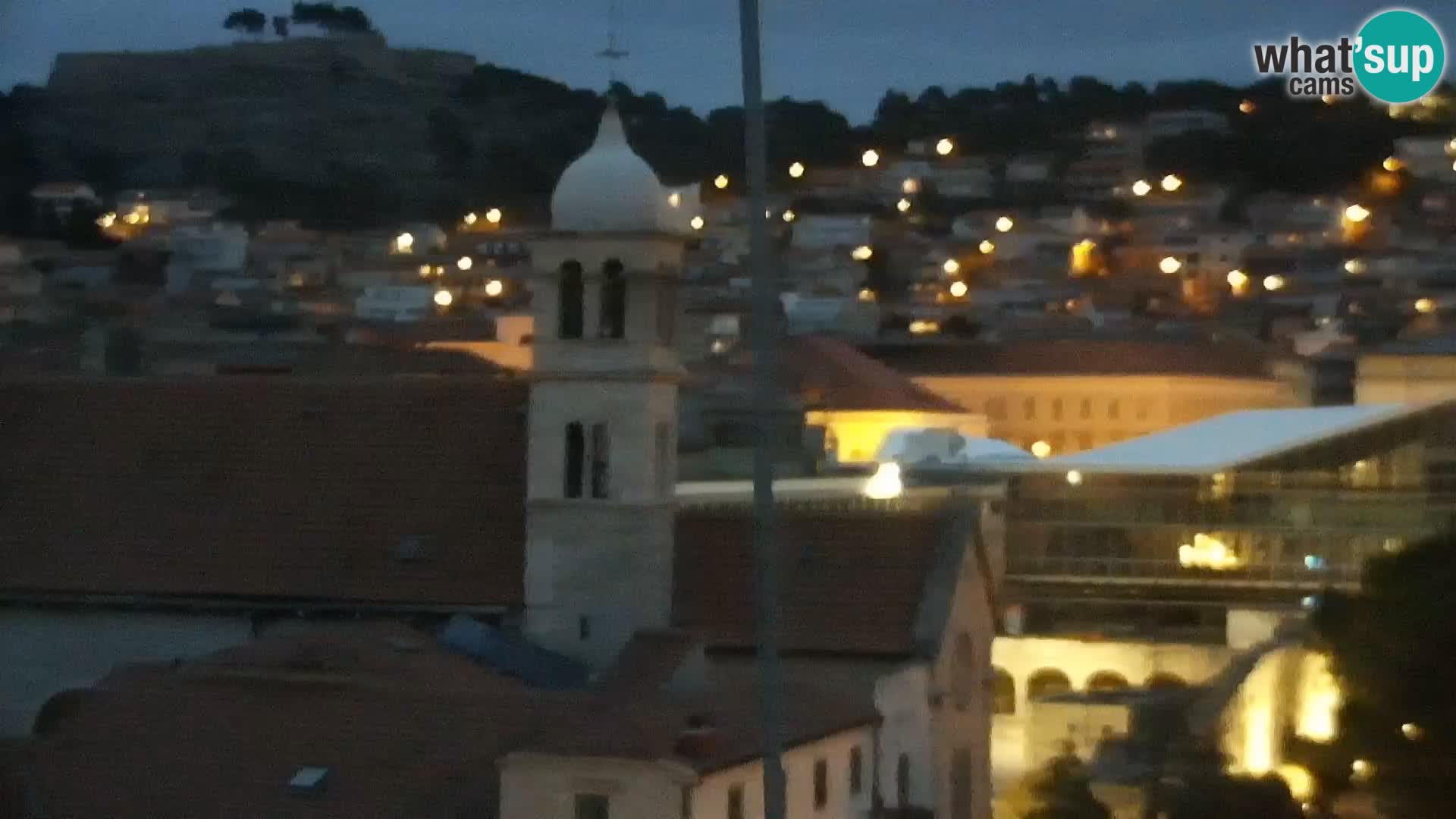 Webcam Šibenik – panorama Bellevue Hotel